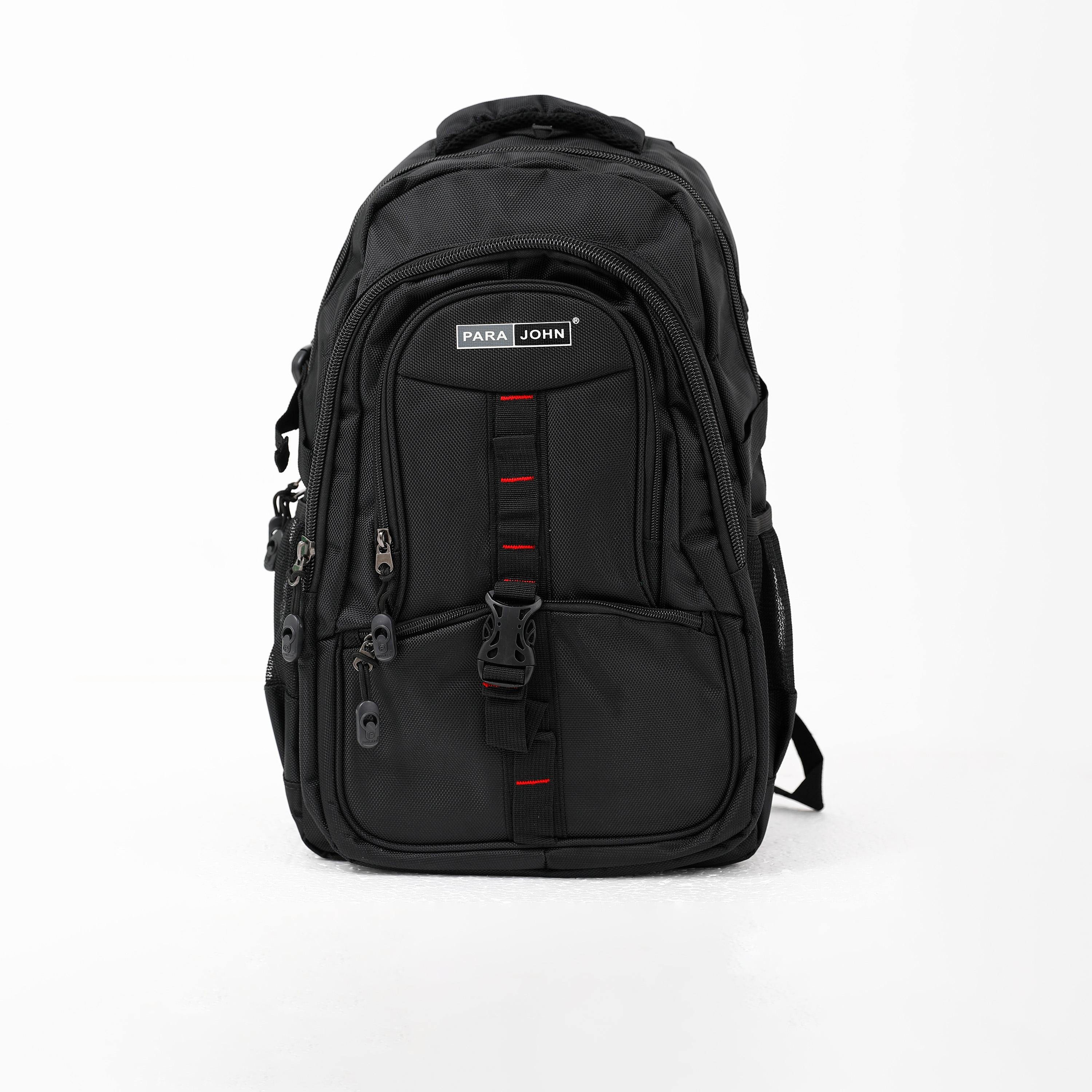 Para John 16 Inches Backpack Polyester with Adjustable Strap-school-bagsandbackpacks-backpacks-image-1