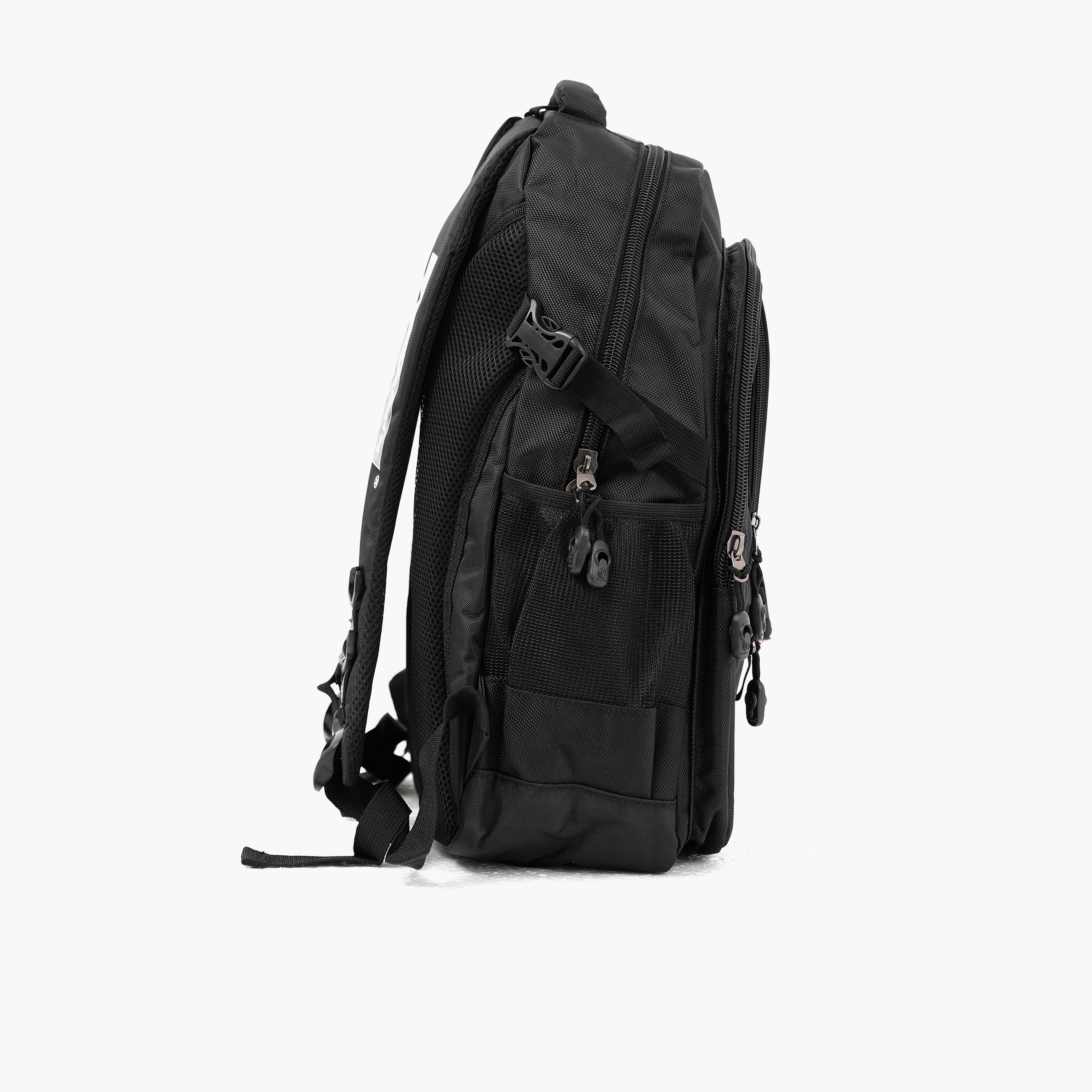 Para John 16 Inches Backpack Polyester with Adjustable Strap-school-bagsandbackpacks-backpacks-image-3