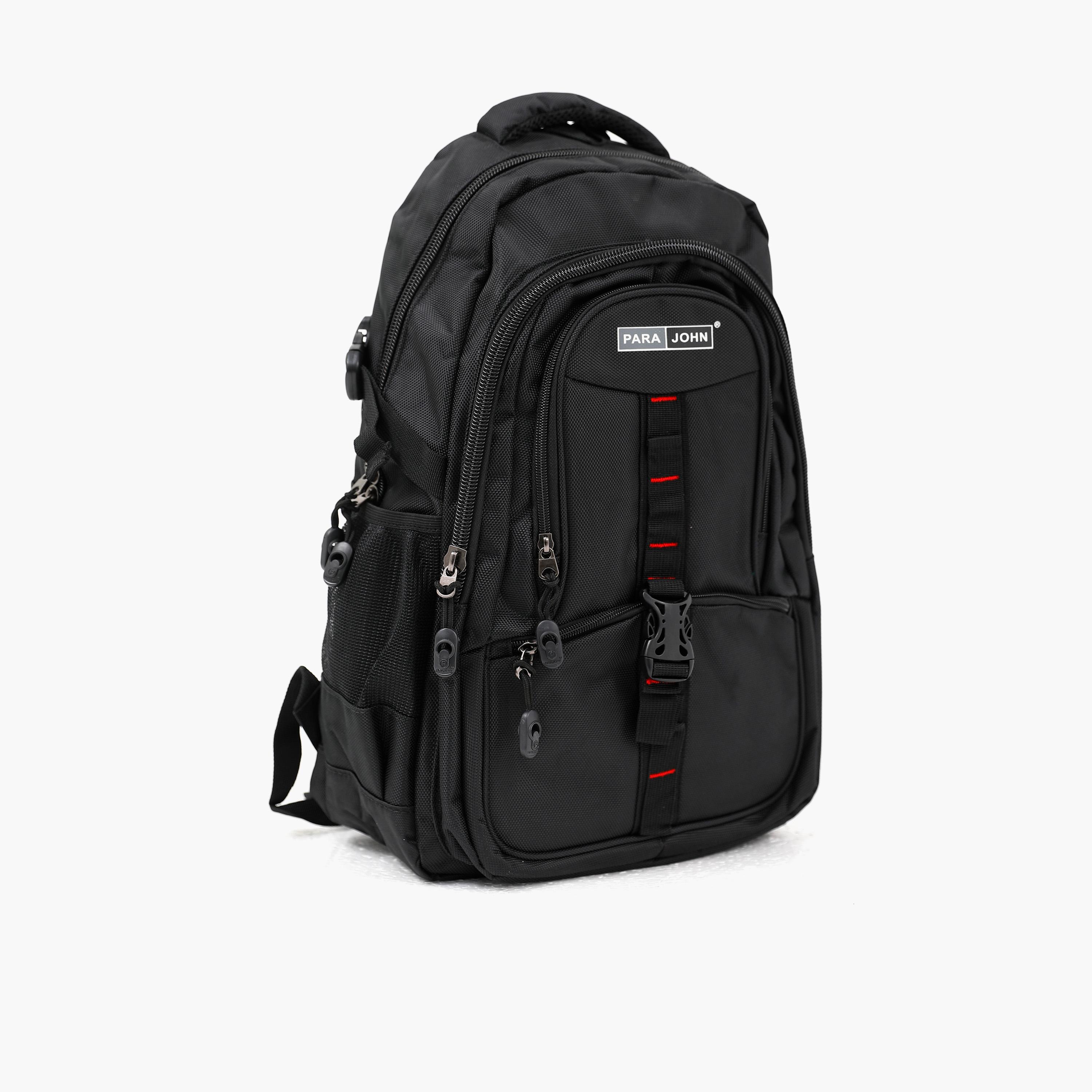 Para John 16 Inches Backpack Polyester with Adjustable Strap-school-bagsandbackpacks-backpacks-image-4