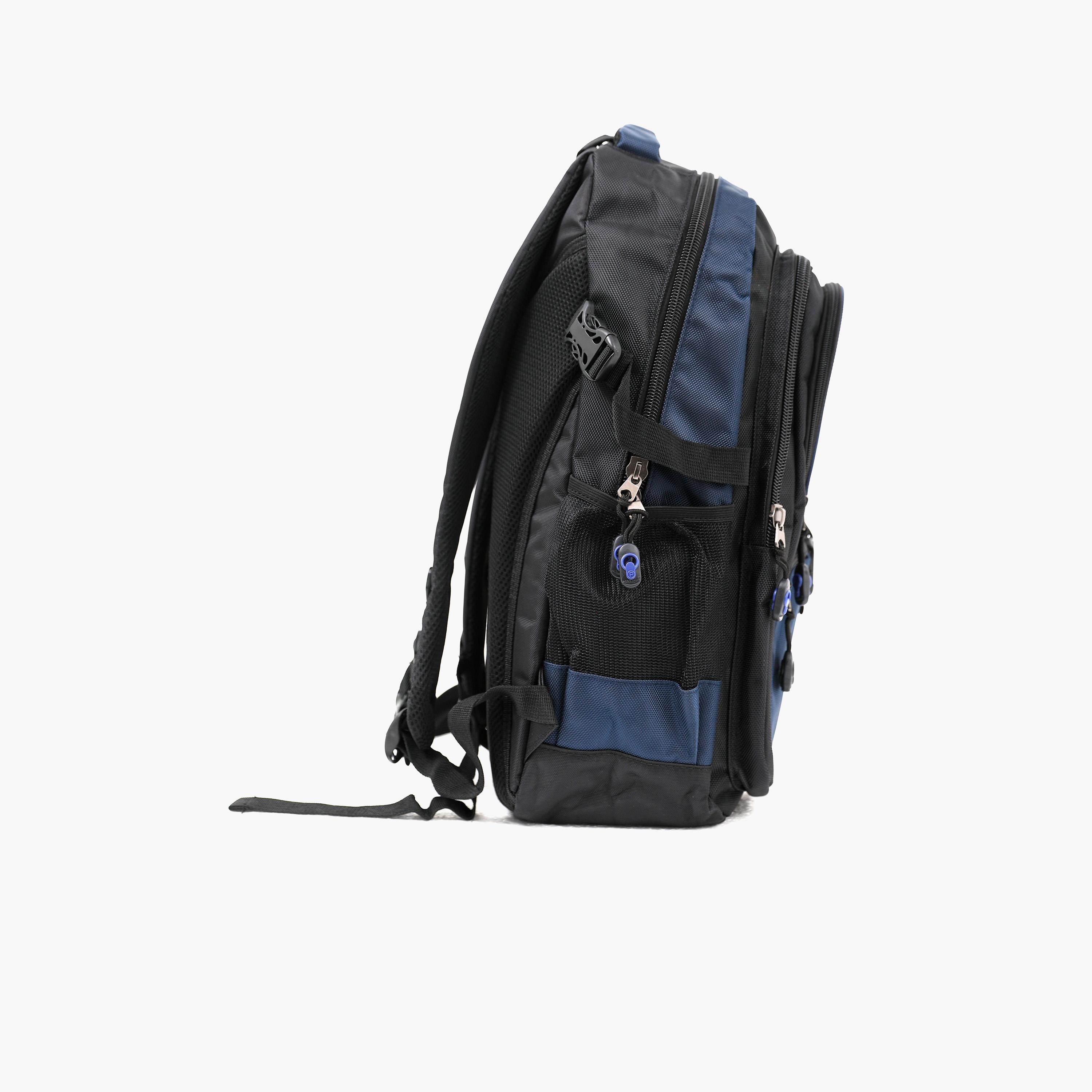 Para John 16 Inches Backpack Polyester with Adjustable Strap-school-bagsandbackpacks-backpacks-image-7