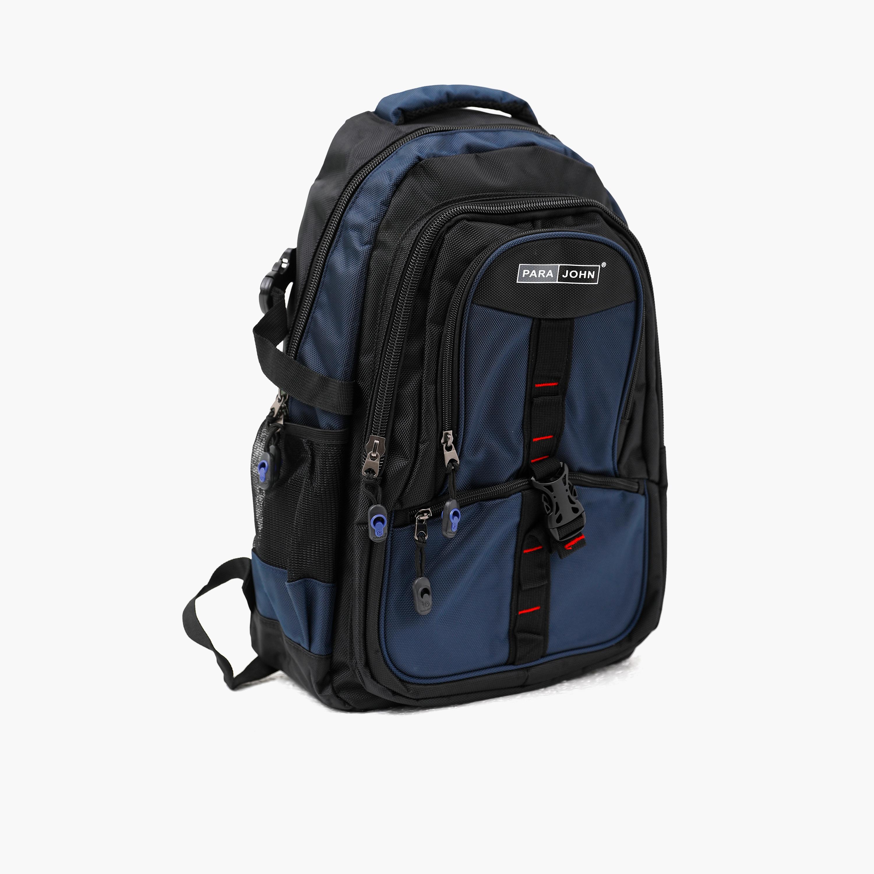 Para John 22 Inches Backpack Polyester with Adjustable Strap-travel-luggagesandbags-backpacks-image-4