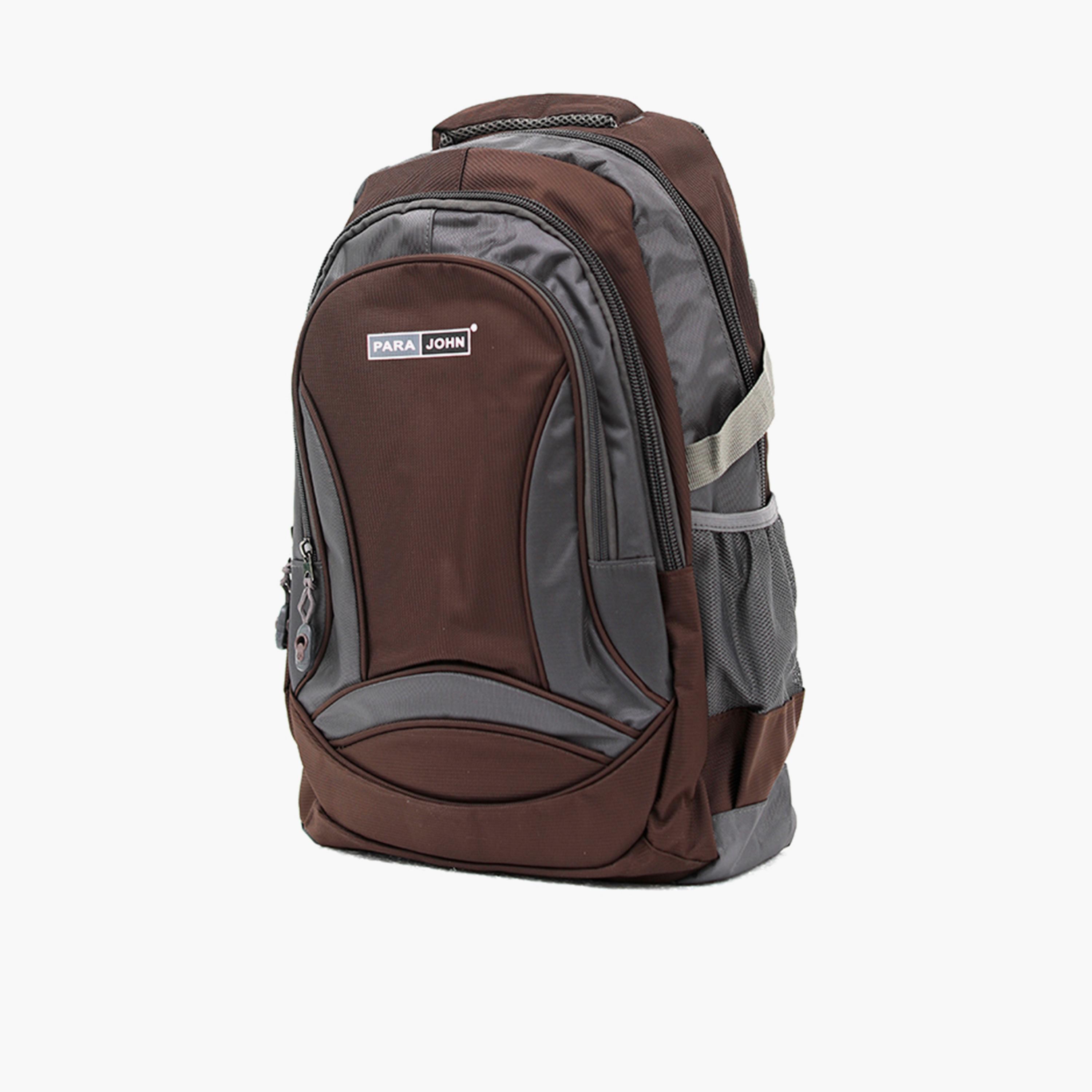Para John 20 Inches Backpack Polyester with Adjustable Strap-school-bagsandbackpacks-backpacks-image-3