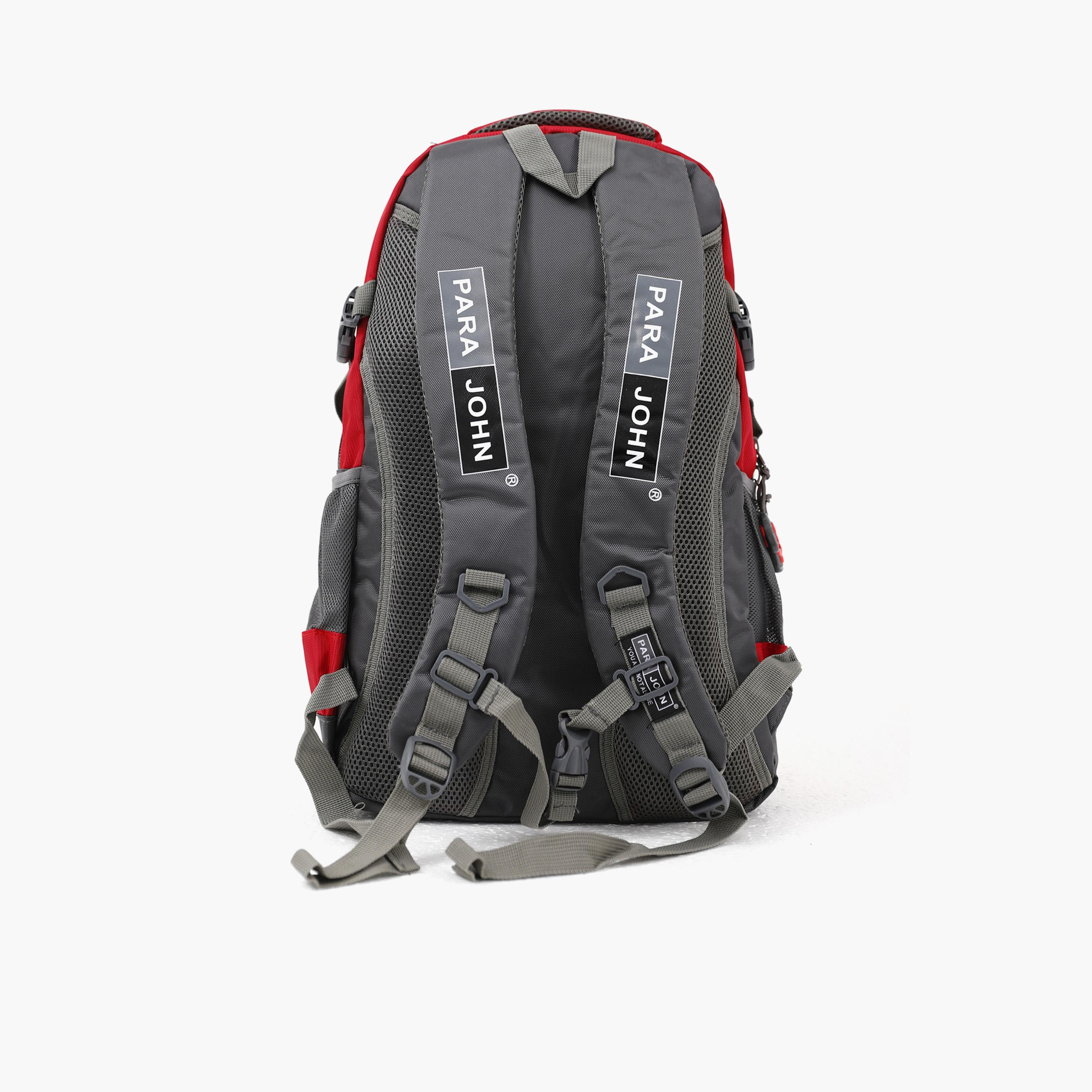 Para John 16 Inches Backpack Polyester with Adjustable Strap-men-bags-image-4