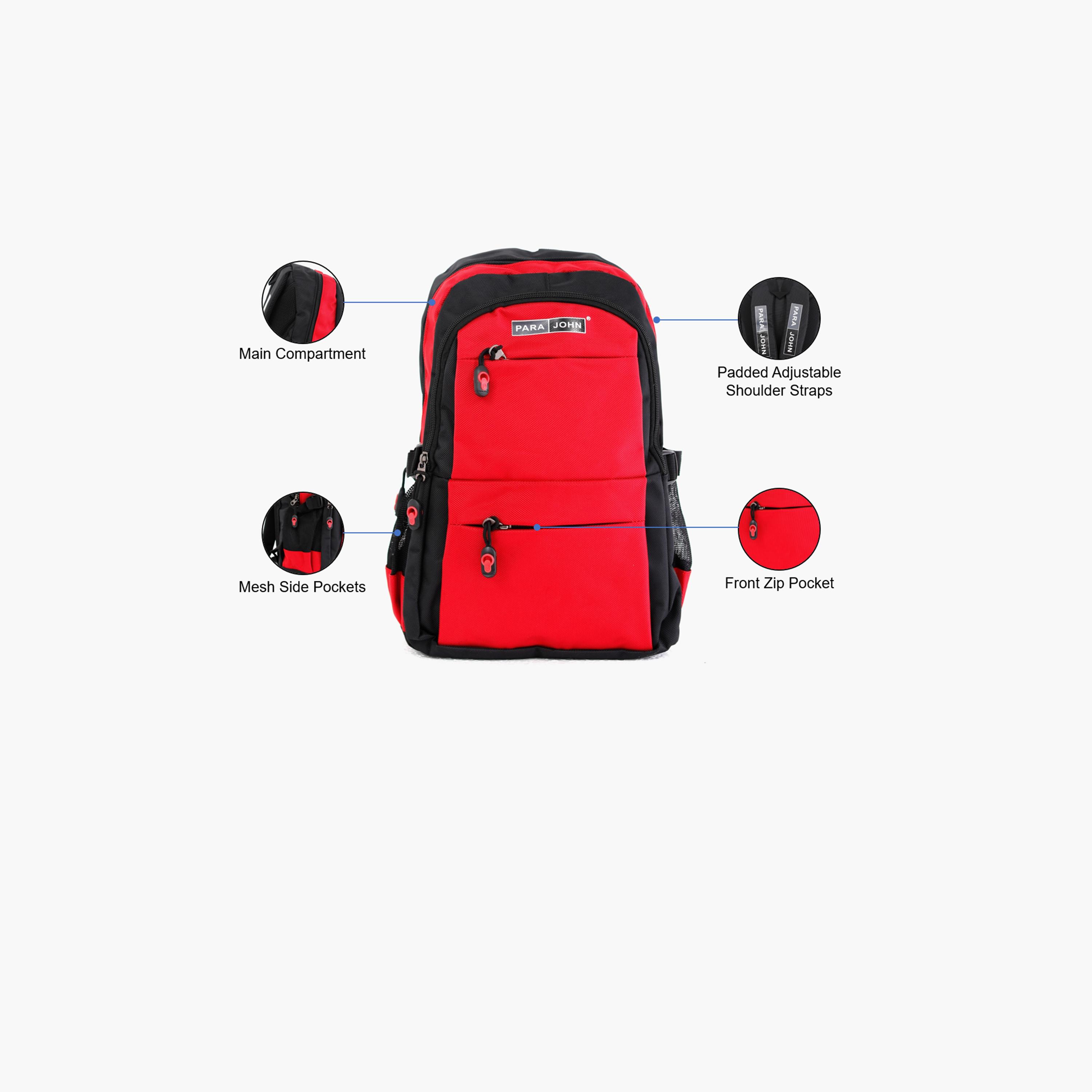 باراجون- شنطة ظهر بوليستر 20 إنش بحزام قابل للتعديل-school-bagsandbackpacks-backpacks-image-1