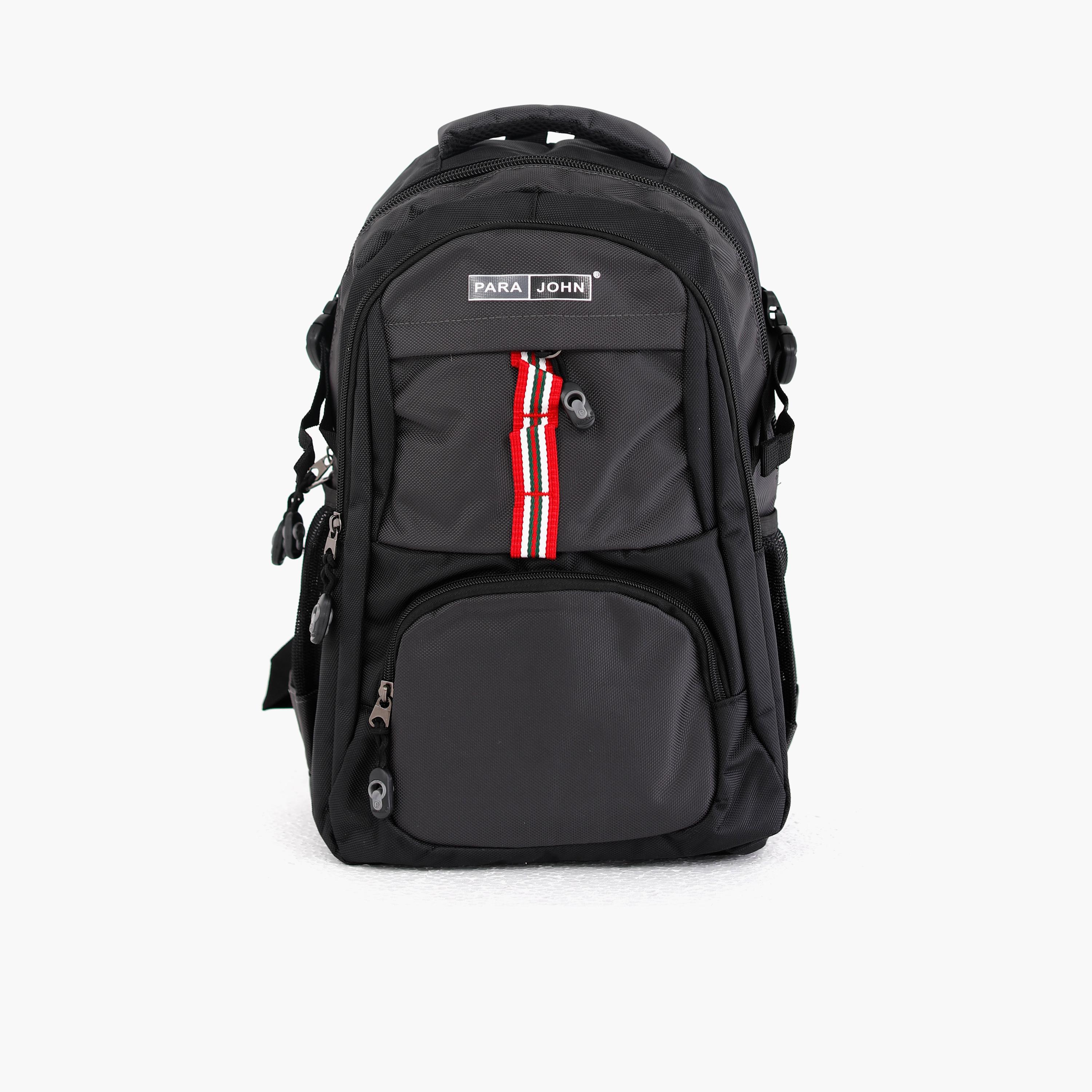 Para John 18 Inches Backpack Polyester with Adjustable Strap-school-bagsandbackpacks-backpacks-image-1