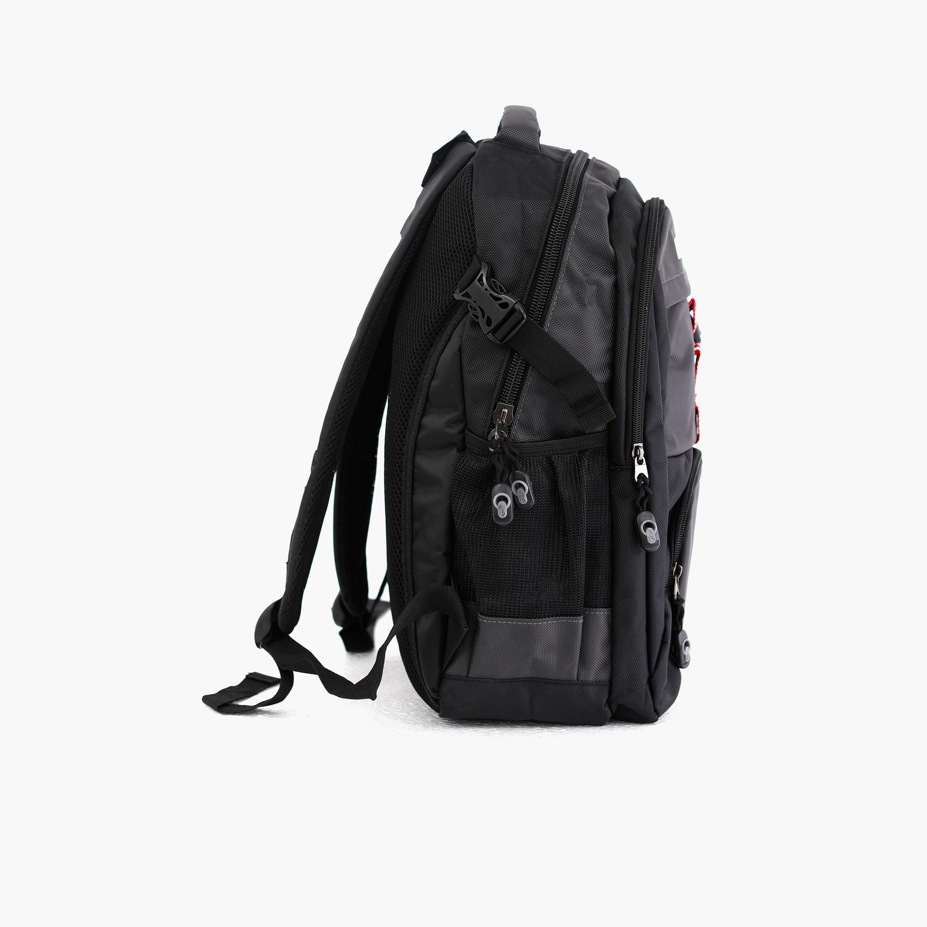 Para John 18 Inches Backpack Polyester with Adjustable Strap-school-bagsandbackpacks-backpacks-image-3
