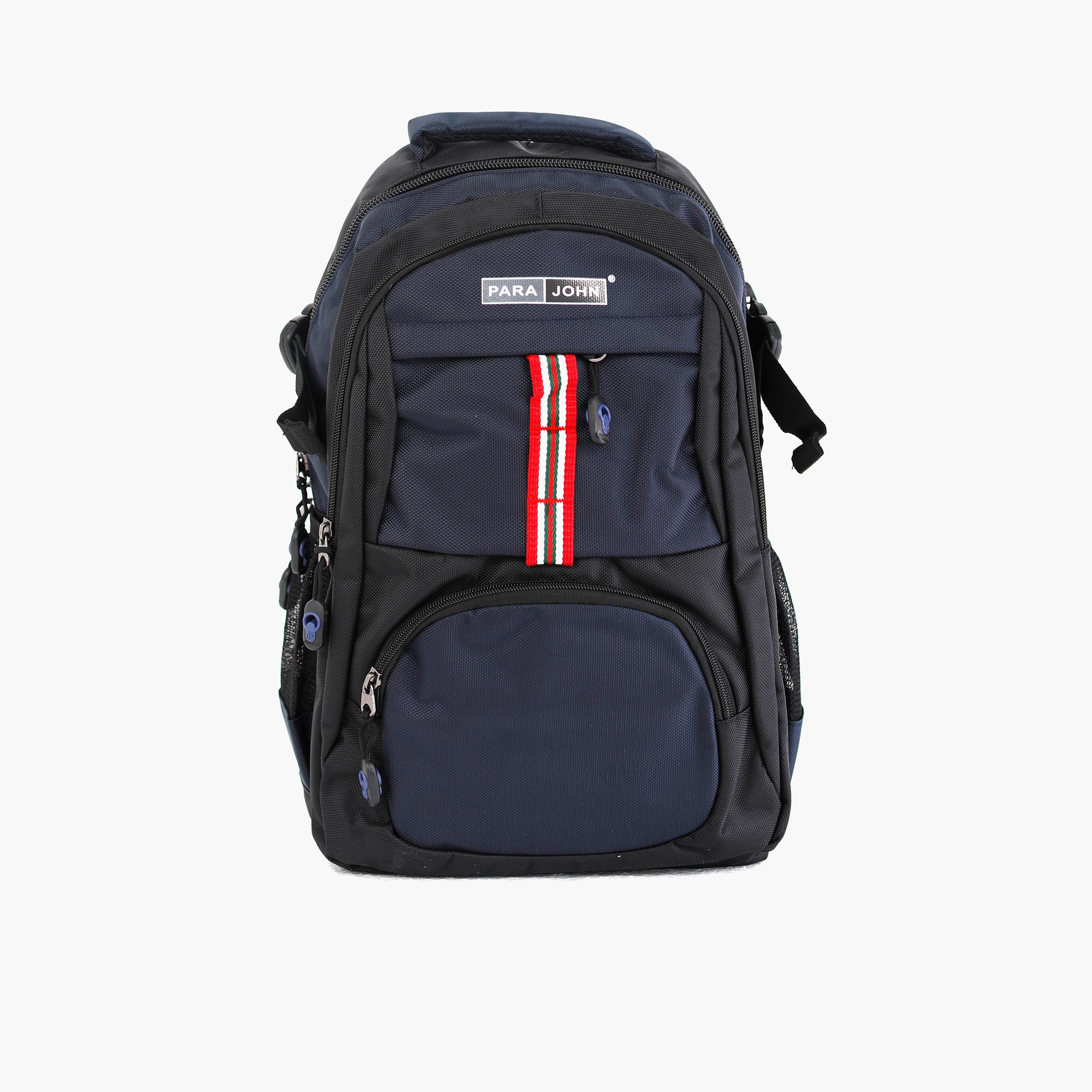 Para John 18 Inches Backpack Polyester with Adjustable Strap-school-bagsandbackpacks-backpacks-image-1