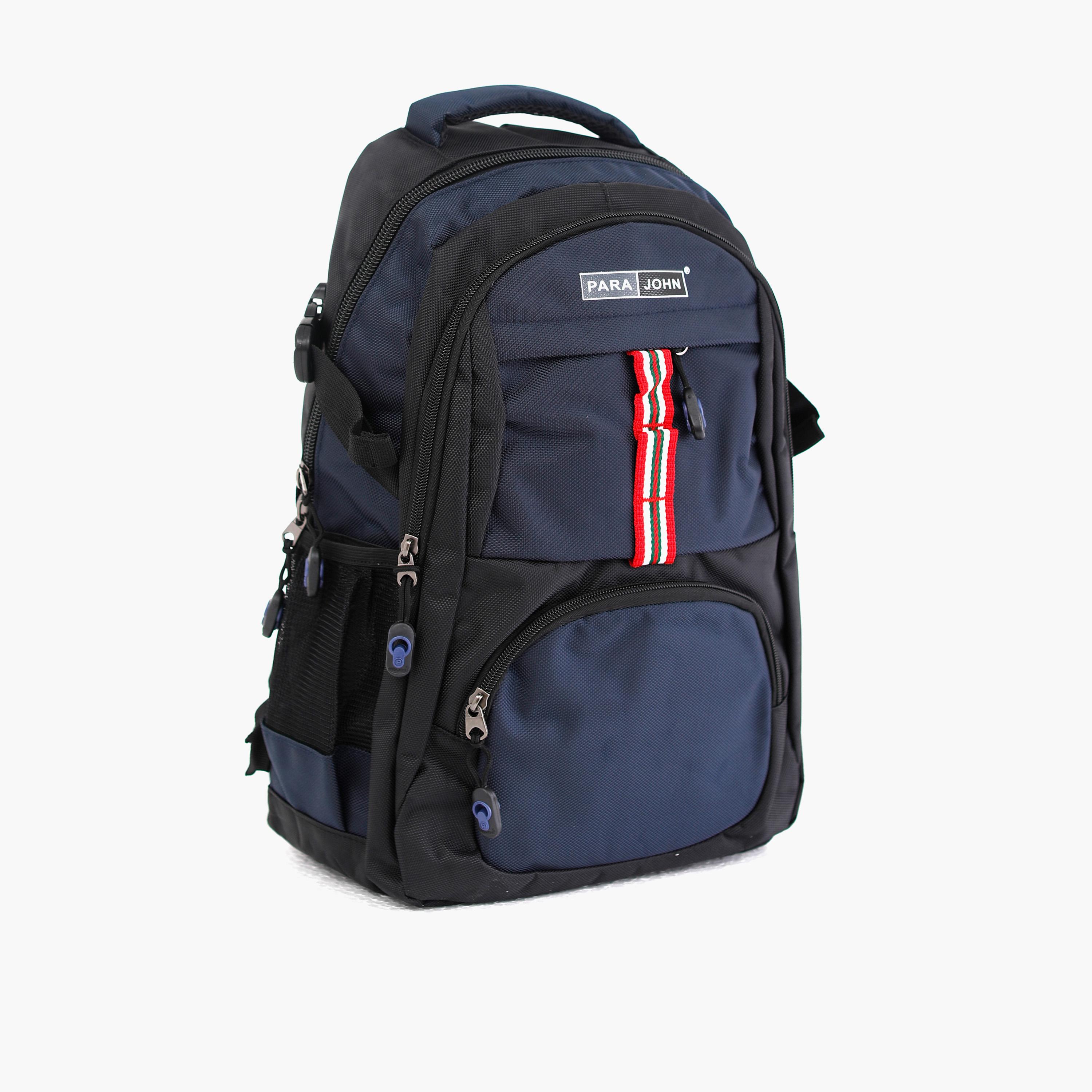 Para John 20 Inches Backpack Polyester with Adjustable Strap-school-bagsandbackpacks-backpacks-image-4
