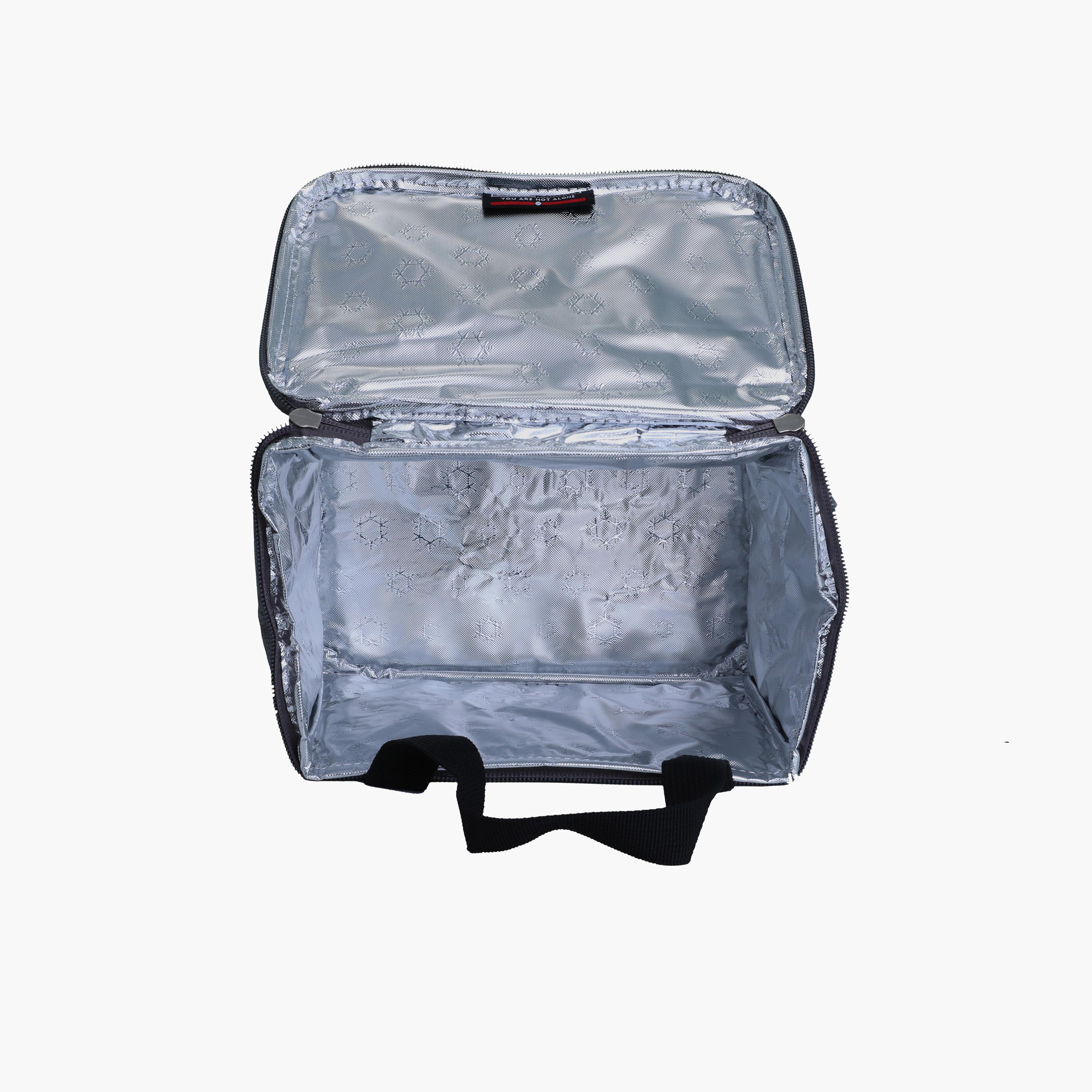 Para John Solid Top Handle Lunch Tote with Zipper Closure-school-lunchessentials-lunchbags-image-2