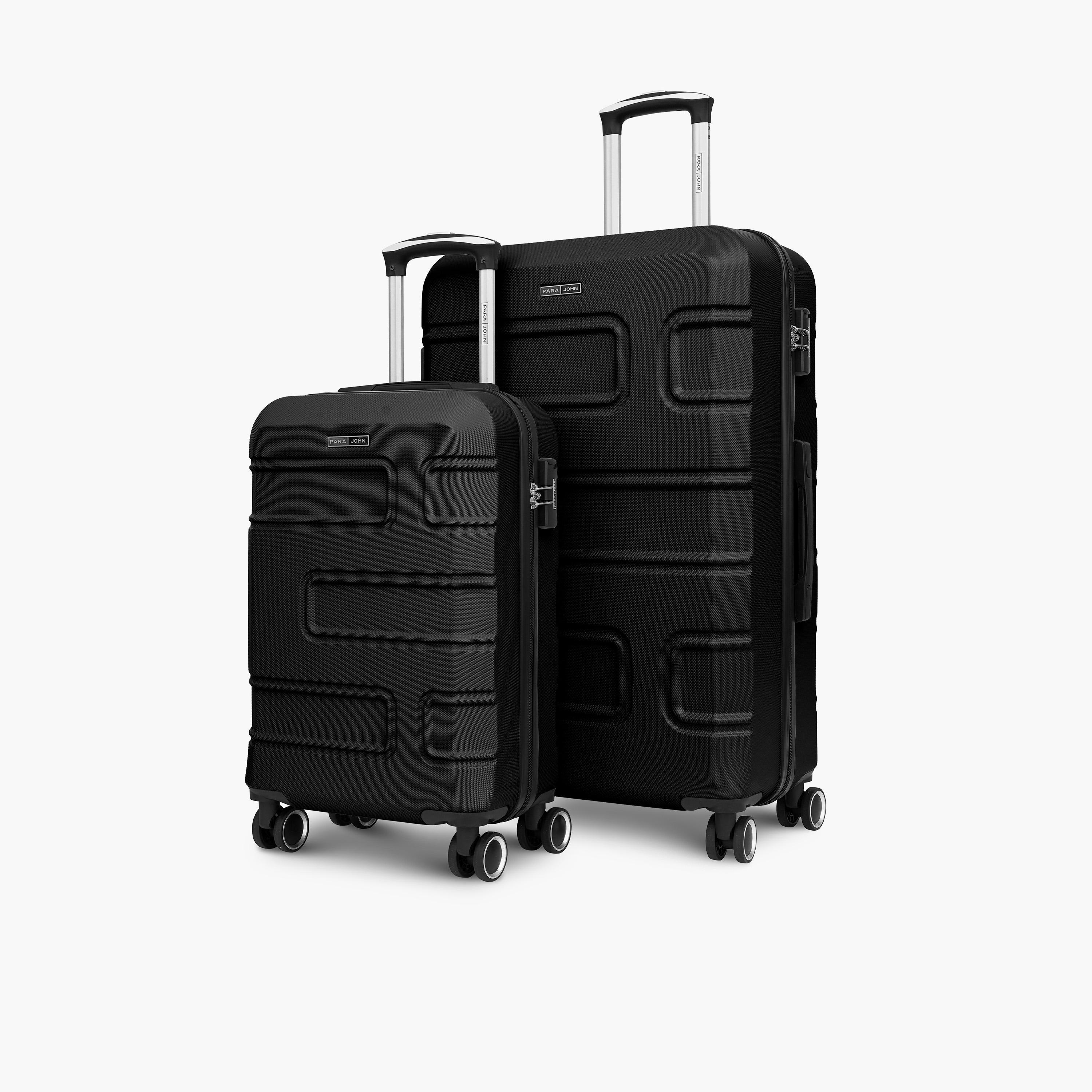 باراجون- طقم شنطتين بأربع عجلات دوارة من مادة ABS وجوانب صلبة مع قفل مركب-travel-luggagesandbags-luggage-image-21