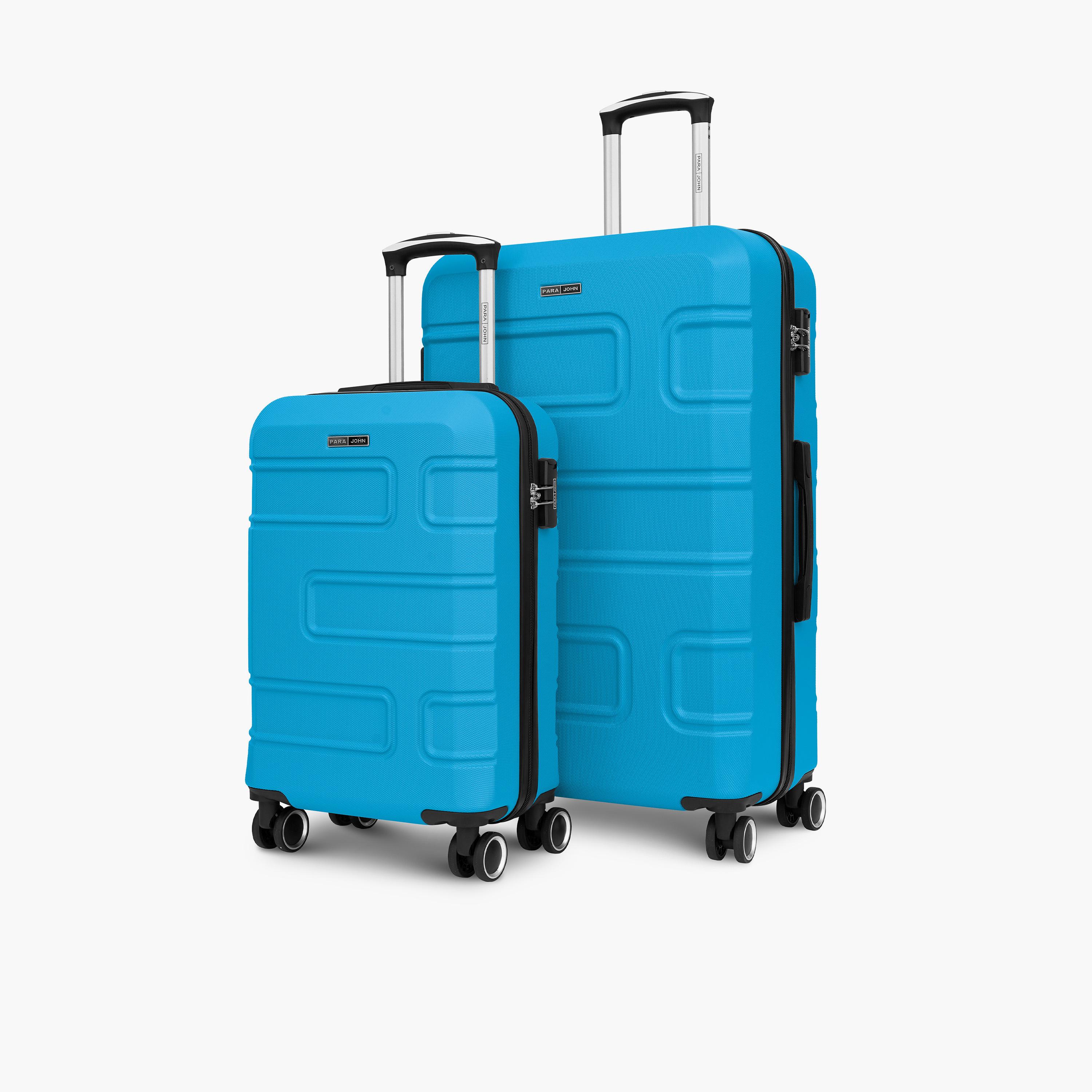 باراجون- طقم شنطتين بأربع عجلات دوارة من مادة ABS وجوانب صلبة مع قفل مركب-travel-luggagesandbags-luggage-image-11