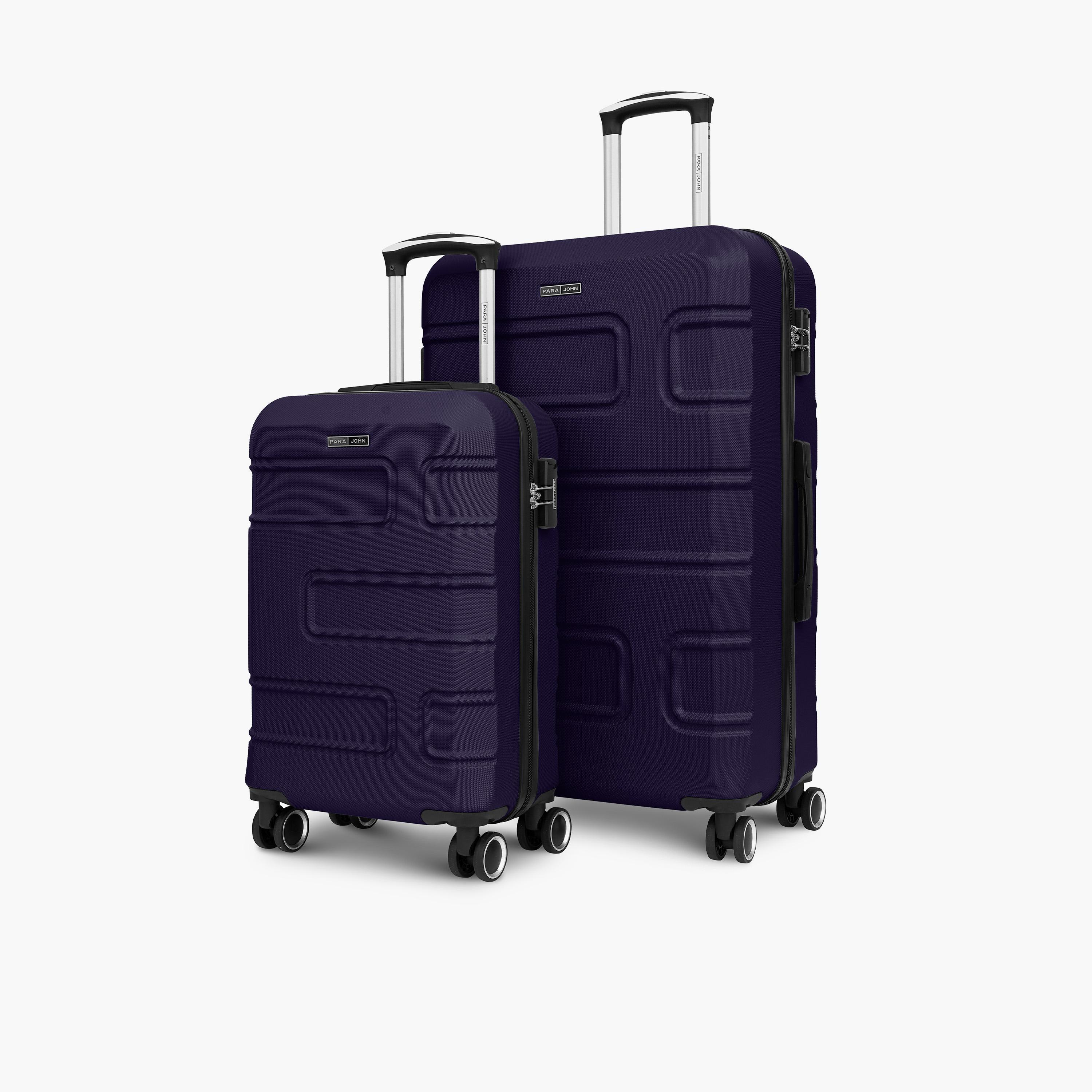 باراجون- طقم شنطتين بأربع عجلات دوارة من مادة ABS وجوانب صلبة مع قفل مركب-travel-luggagesandbags-luggage-image-6