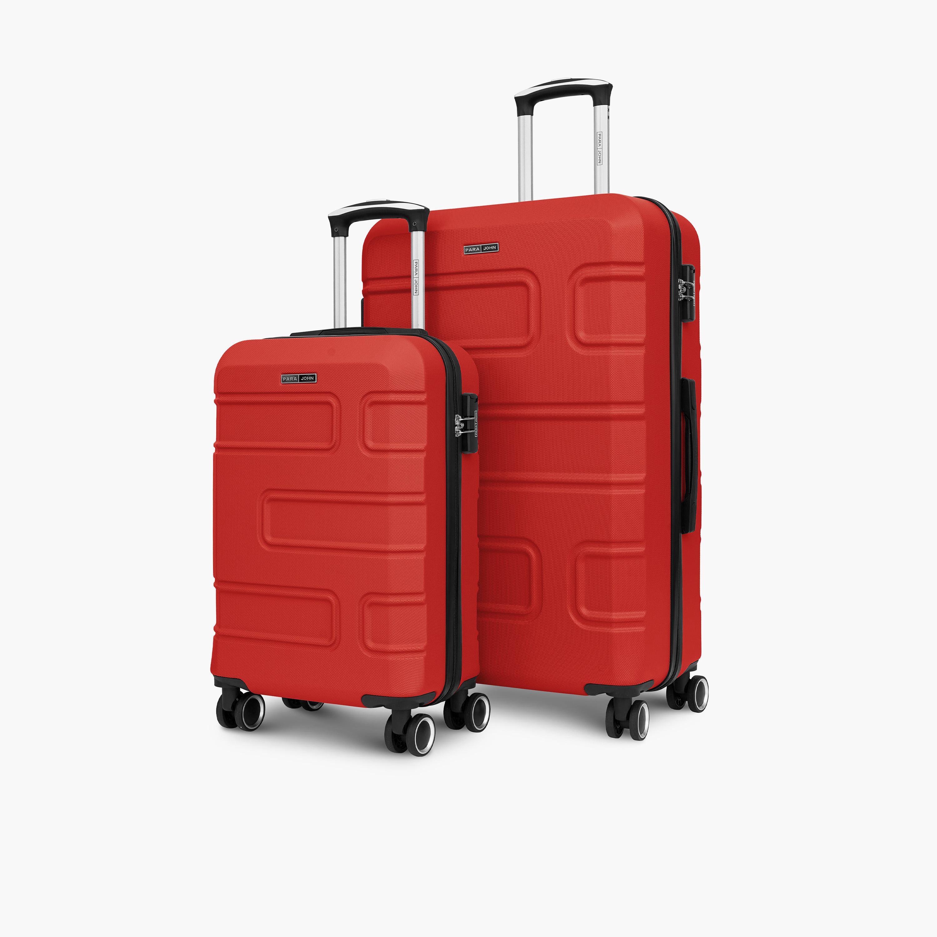 باراجون- طقم شنطتين بأربع عجلات دوارة من مادة ABS وجوانب صلبة مع قفل مركب-travel-luggagesandbags-luggage-image-16