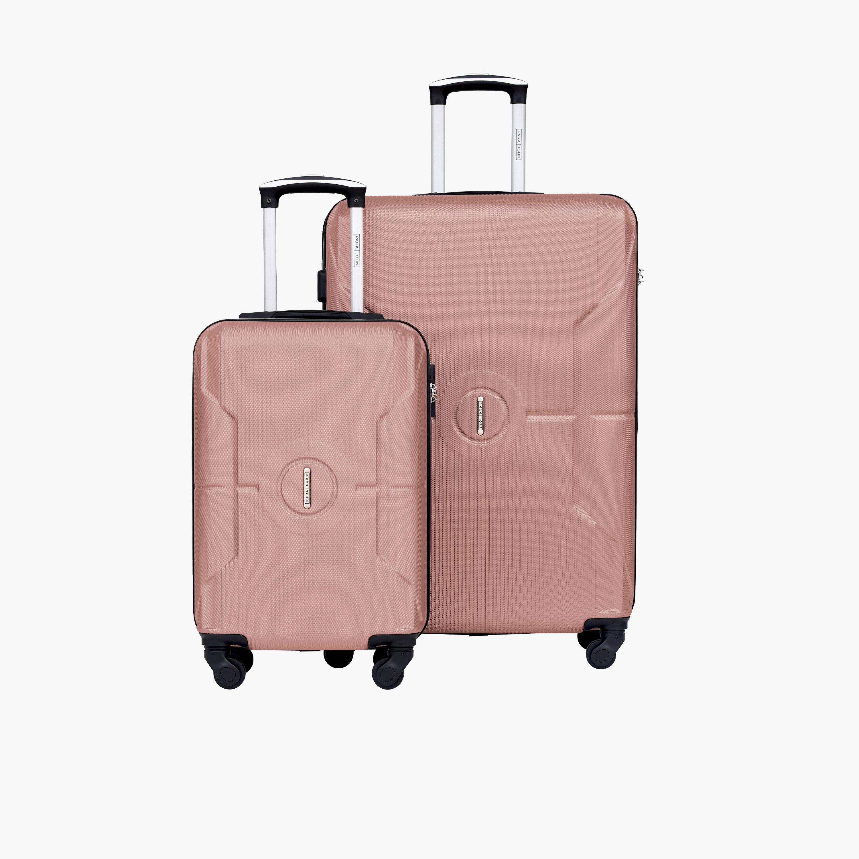 باراجون- طقم شنطتين بأربع عجلات دوارة من مادة ABS وجوانب صلبة مع قفل مركب-travel-luggagesandbags-luggage-image-9