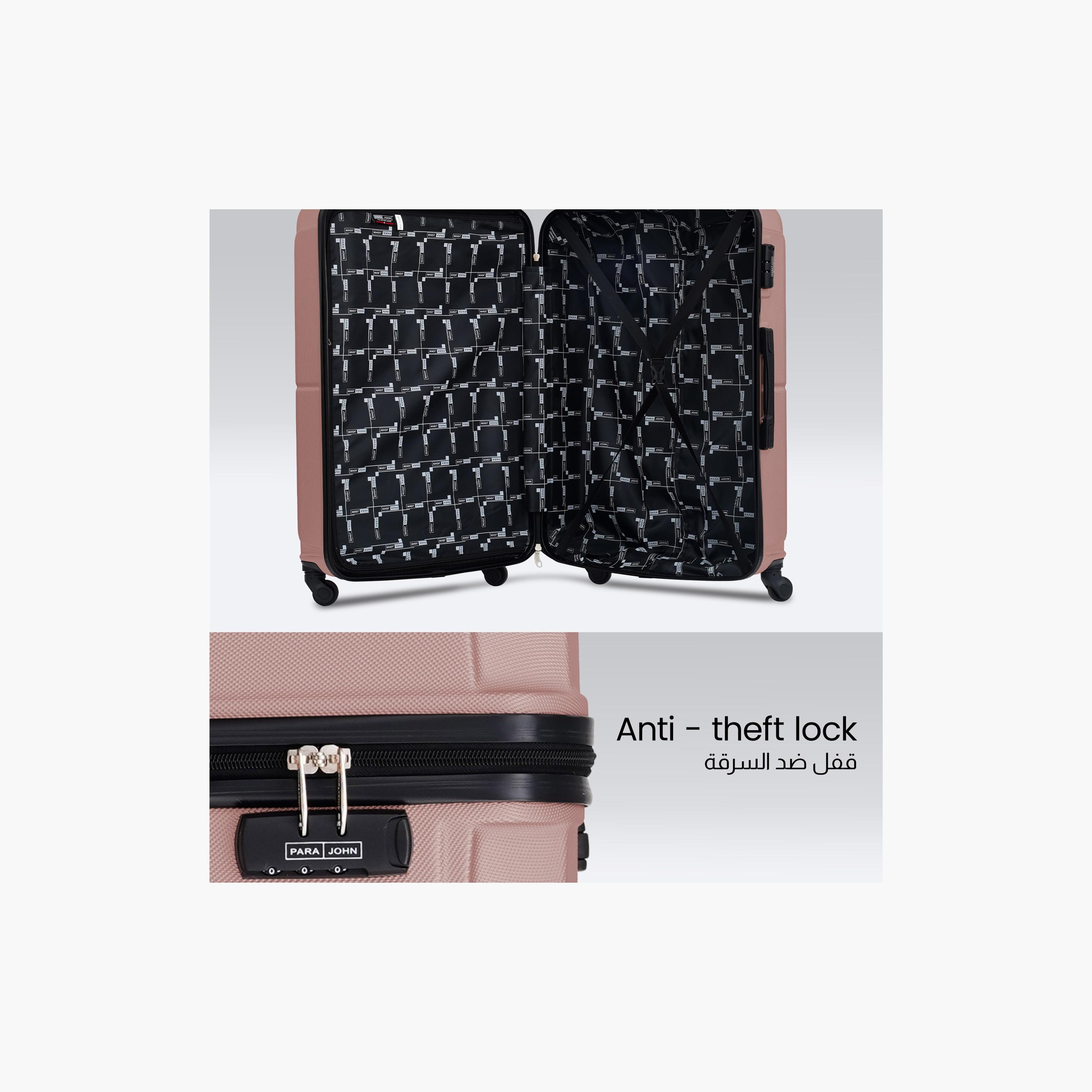 باراجون- طقم شنطتين بأربع عجلات دوارة من مادة ABS وجوانب صلبة مع قفل مركب-travel-luggagesandbags-luggage-image-11