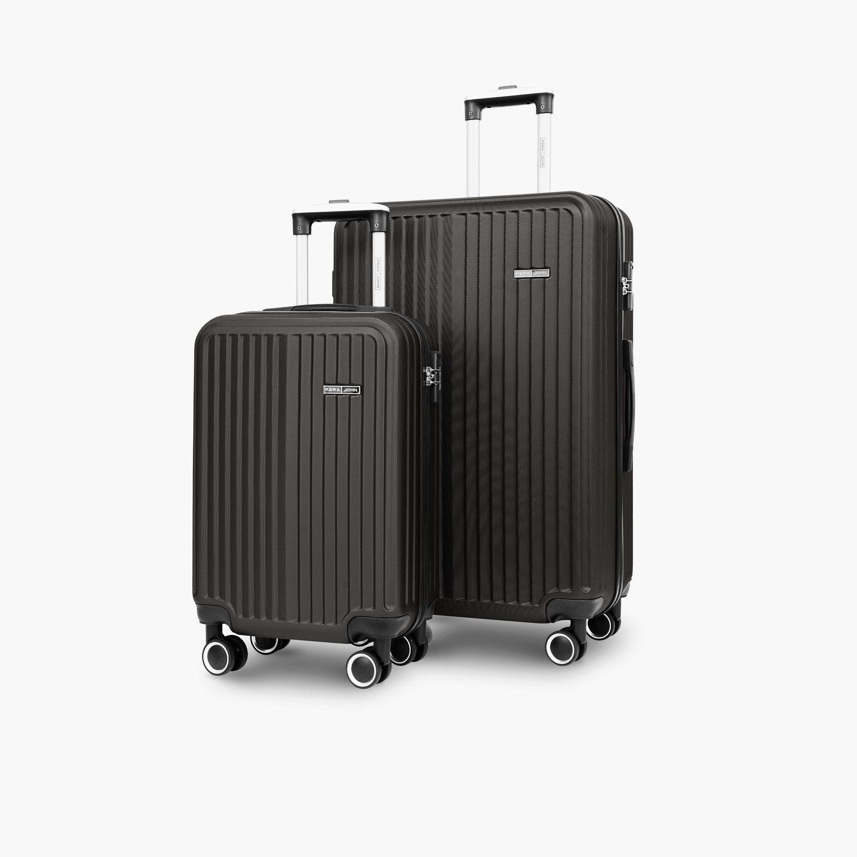 باراجون- طقم شنطتين بأربع عجلات دوارة من مادة ABS وجوانب صلبة مع قفل مركب-travel-luggagesandbags-luggage-image-1