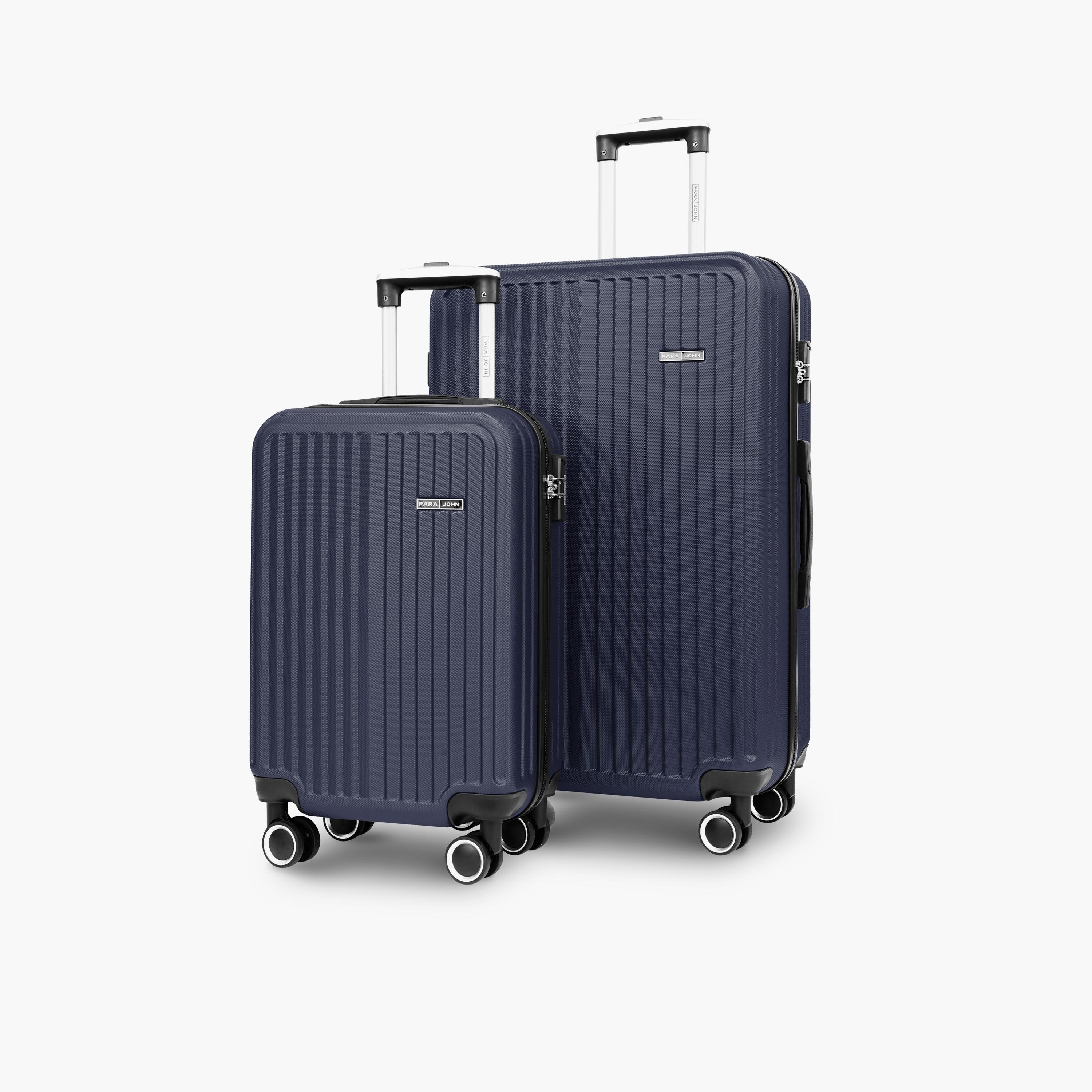 باراجون- طقم شنطتين بأربع عجلات دوارة من مادة ABS وجوانب صلبة مع قفل مركب-travel-luggagesandbags-luggage-image-16