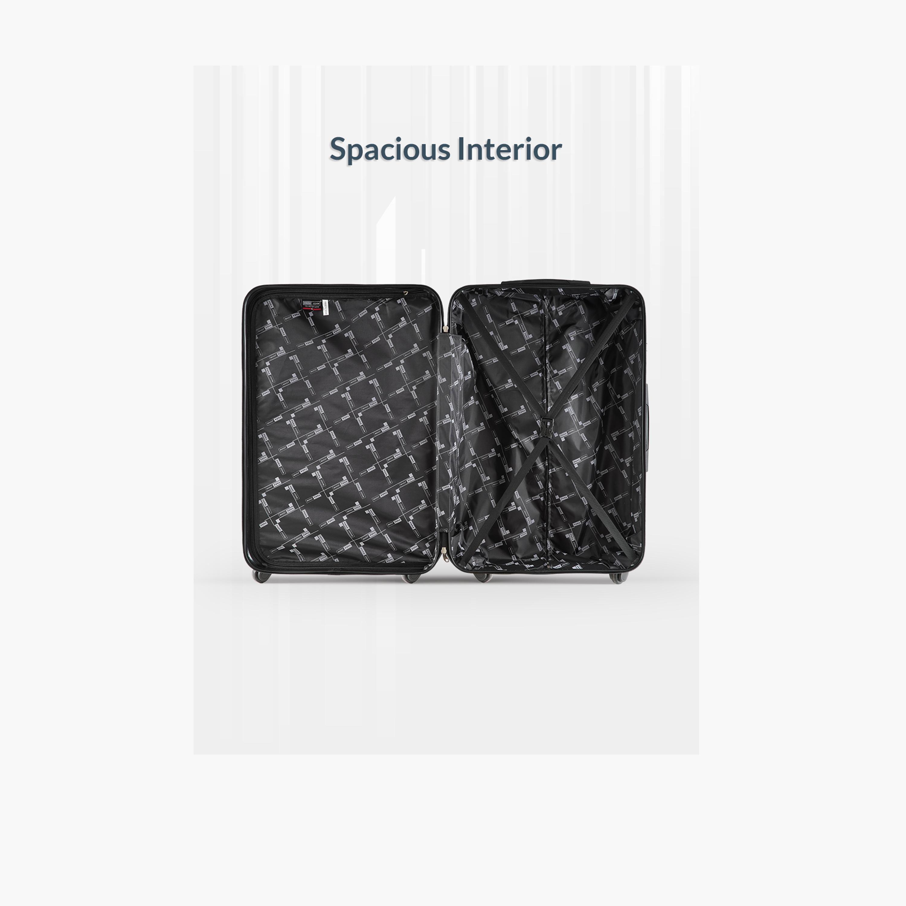 Para John Set of 2 ABS Hard Sided 4-Wheeler Spinner Trolley Bag with Combination Lock-travel-luggagesandbags-luggage-image-6