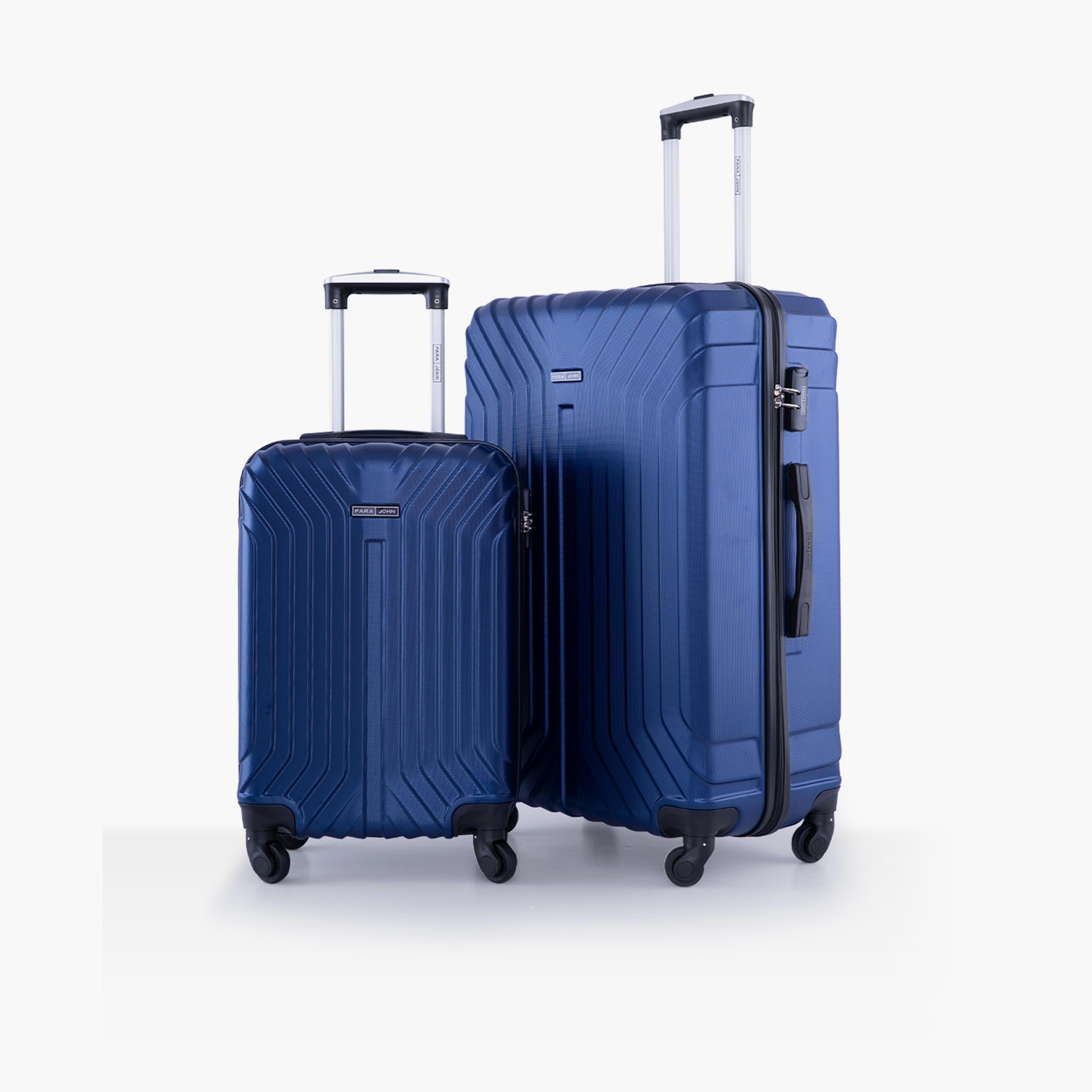 باراجون- طقم شنطتين بأربع عجلات دوارة من مادة ABS وجوانب صلبة مع قفل مركب-travel-luggagesandbags-luggage-image-1