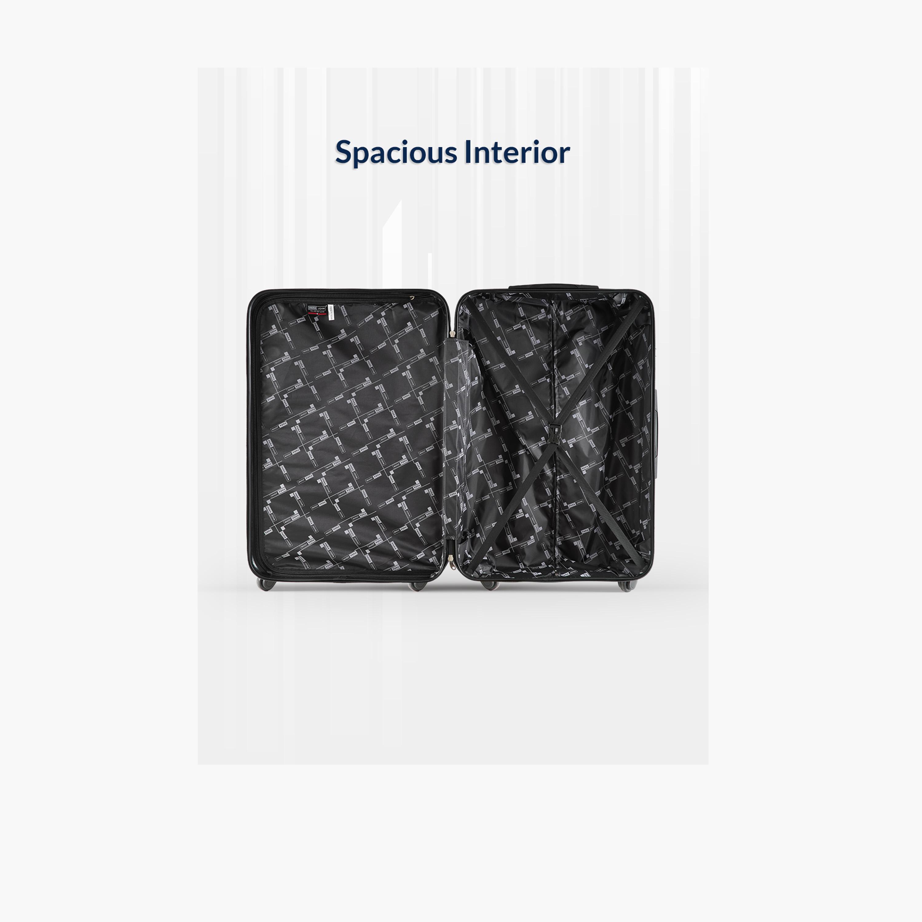 باراجون- طقم شنطتين بأربع عجلات دوارة من مادة ABS وجوانب صلبة مع قفل مركب-travel-luggagesandbags-luggage-image-6