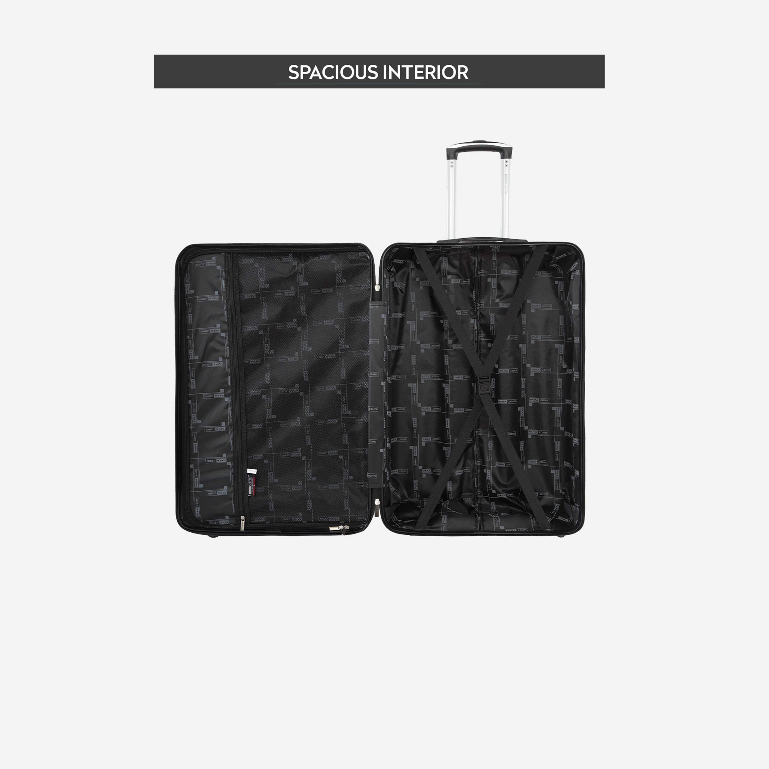 Para John Set of 3 ABS Hard Sided 4-Wheeler Spinner Trolley Bag with Combination Lock-travel-luggagesandbags-luggage-image-7