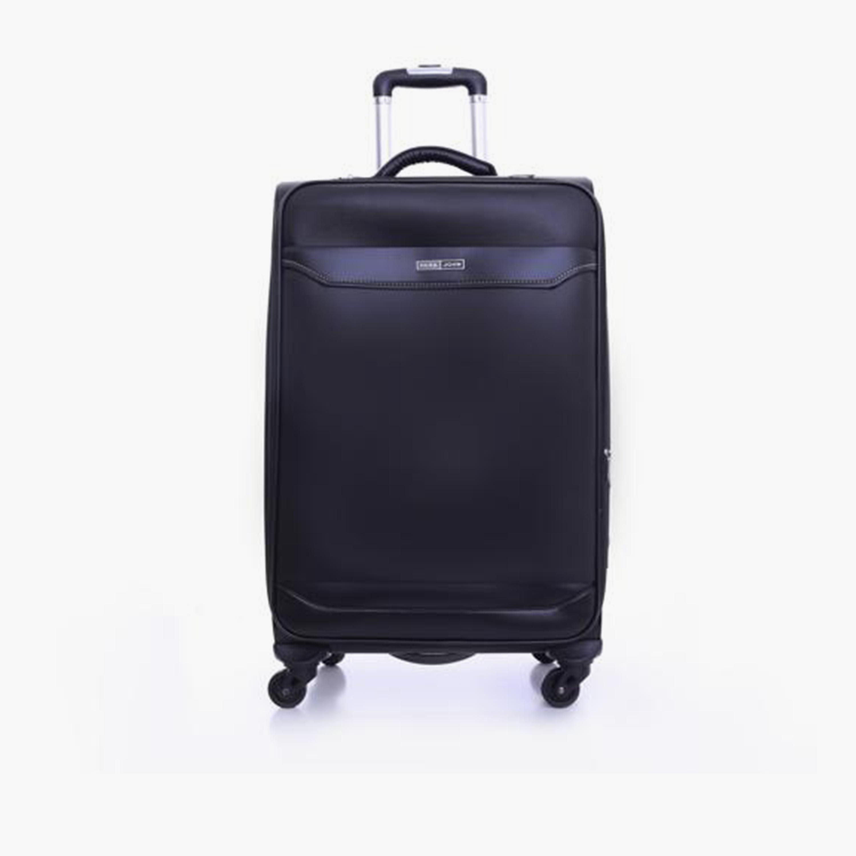 Para John Set of 3 ABS Soft Sided 4-Wheeler Spinner Trolley Bag with Combination Lock-travel-luggagesandbags-luggage-image-4