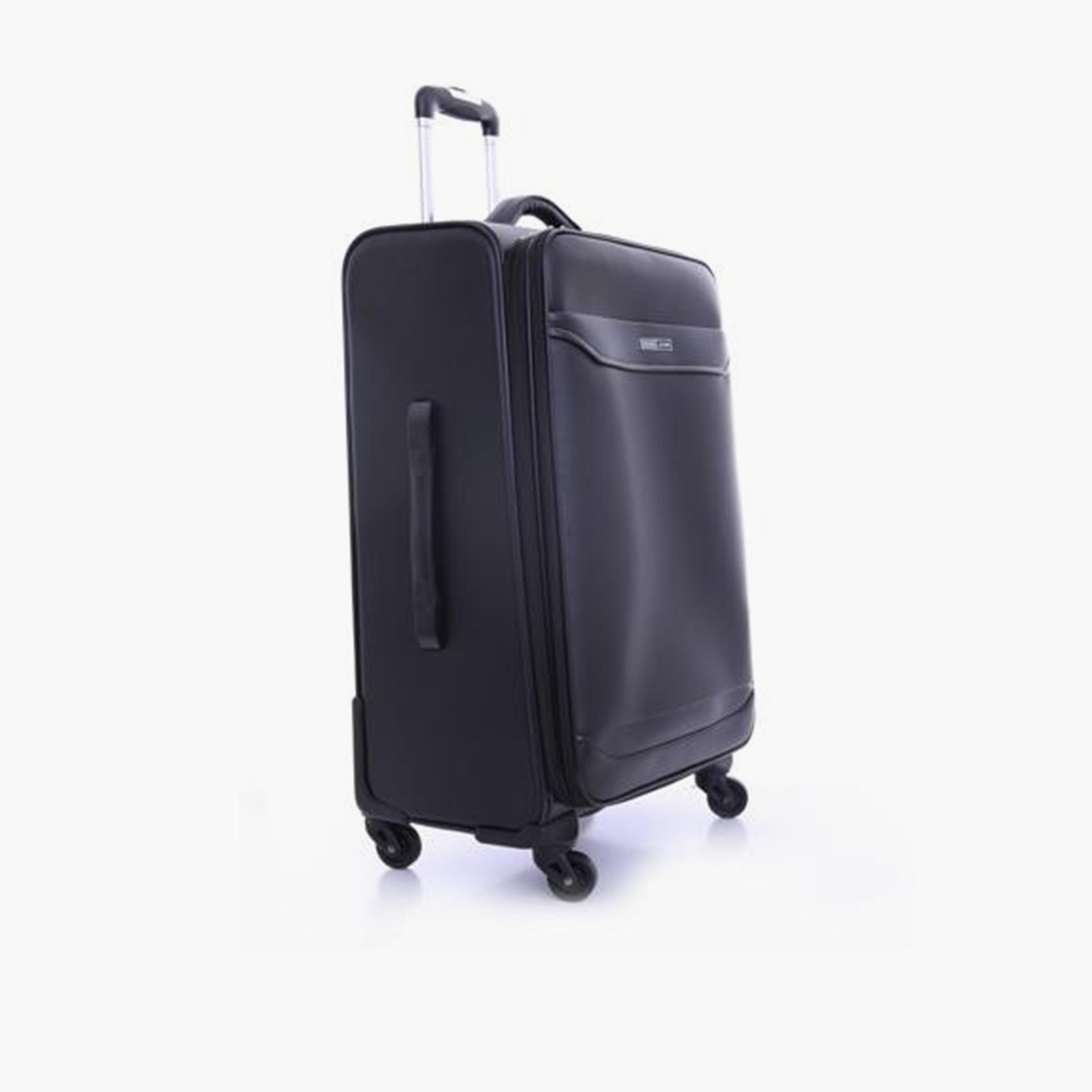 Para John Set of 3 ABS Soft Sided 4-Wheeler Spinner Trolley Bag with Combination Lock-travel-luggagesandbags-luggage-image-5
