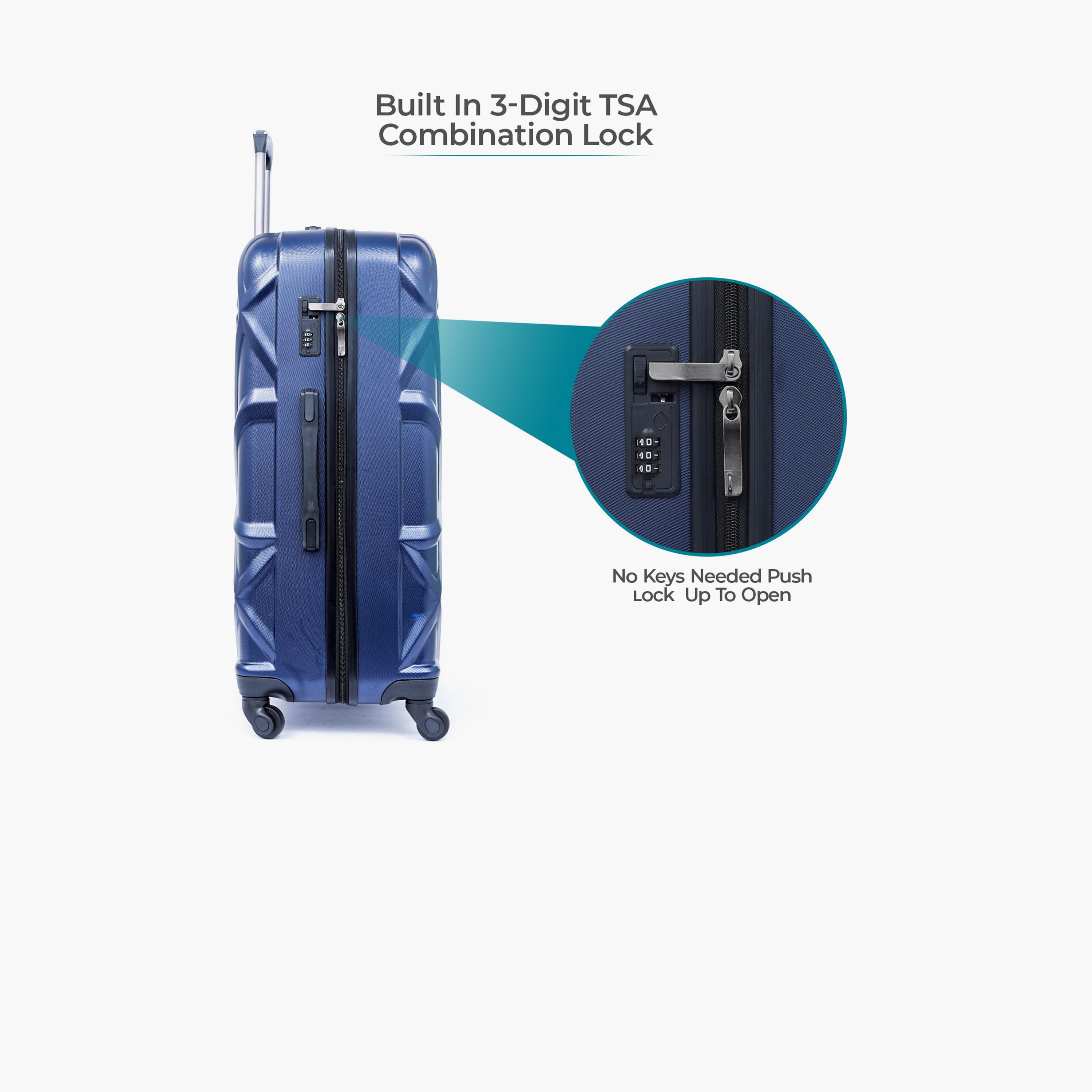 Para John Set of 3 ABS Hard Sided 4-Wheeler Spinner Trolley Bag with Combination Lock-travel-luggagesandbags-luggage-image-34