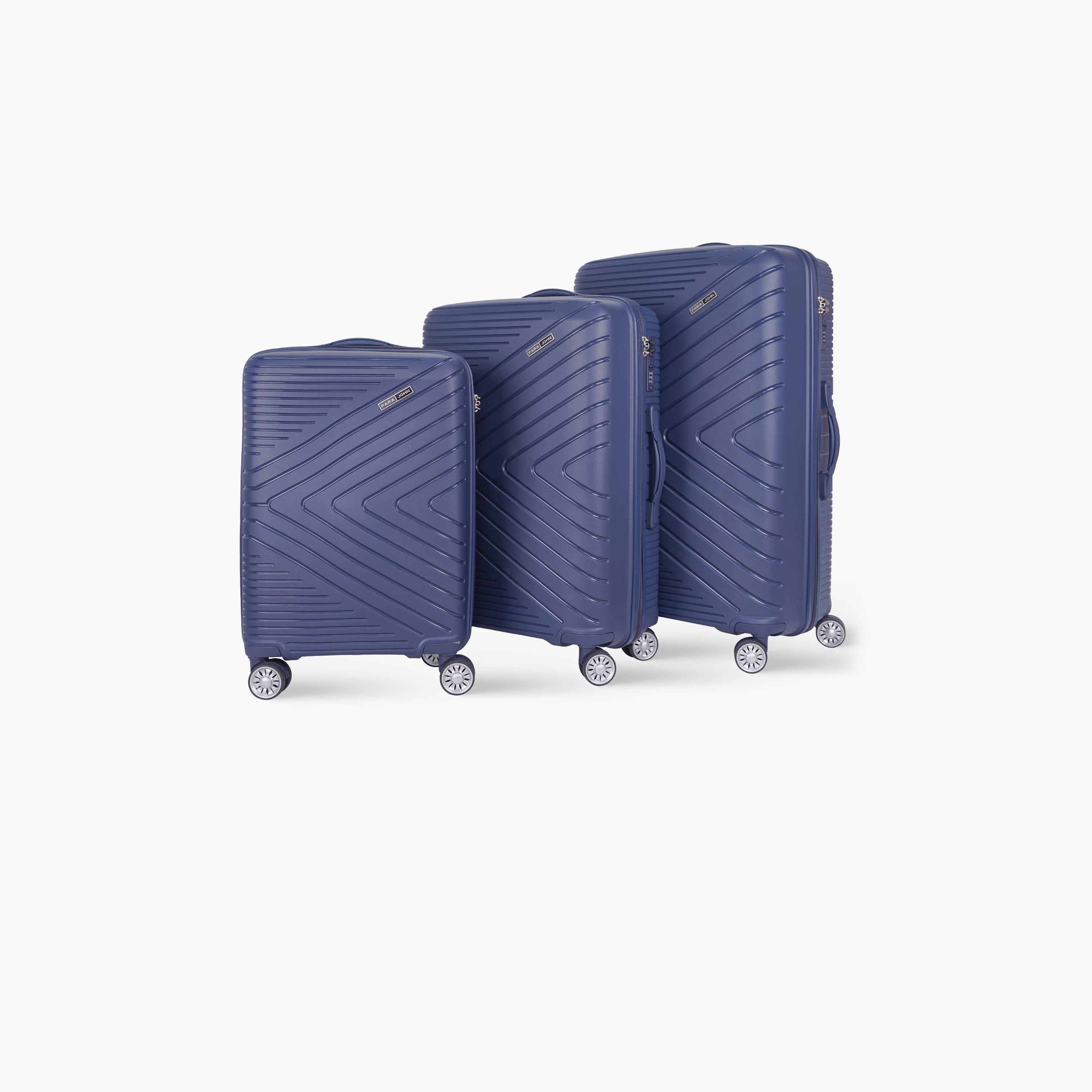 باراجون- طقم 3 شنط بأربع عجلات دوارة من مادة ABS وجوانب صلبة مع قفل مركب-travel-luggagesandbags-luggage-image-6