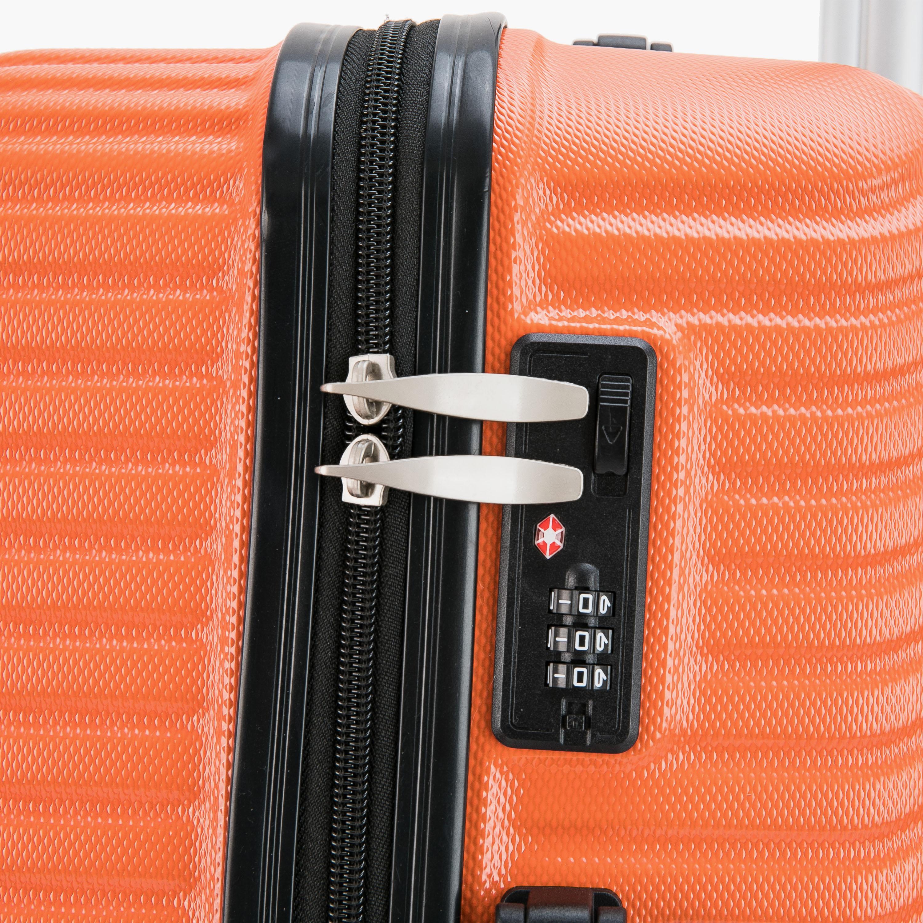 Para John Set of 3 ABS Hard Sided 4-Wheeler Spinner Trolley Bag with Combination Lock-travel-luggagesandbags-luggage-image-5