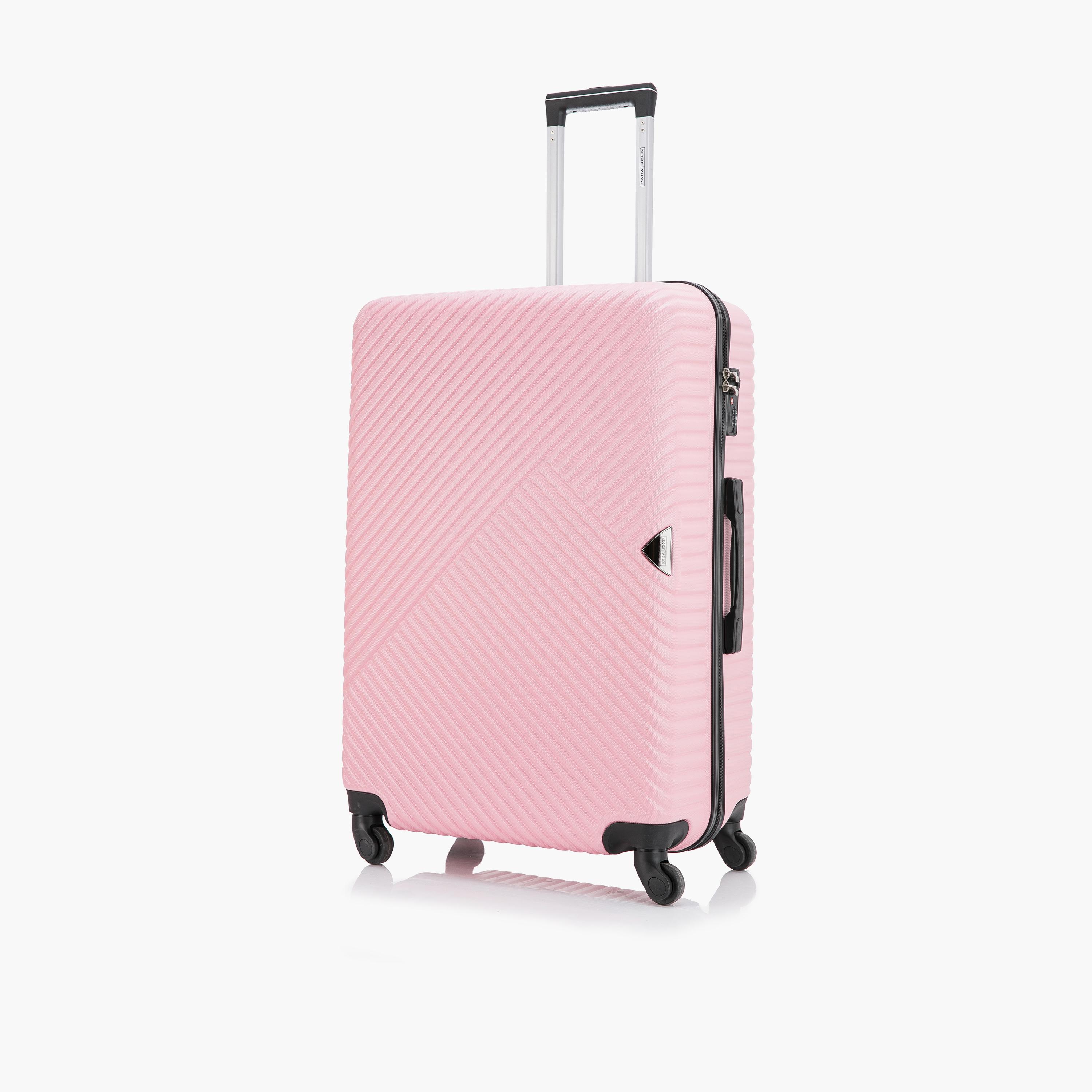 Para John Set of 3 ABS Hard Sided 4-Wheeler Spinner Trolley Bag with Combination Lock-travel-luggagesandbags-luggage-image-10
