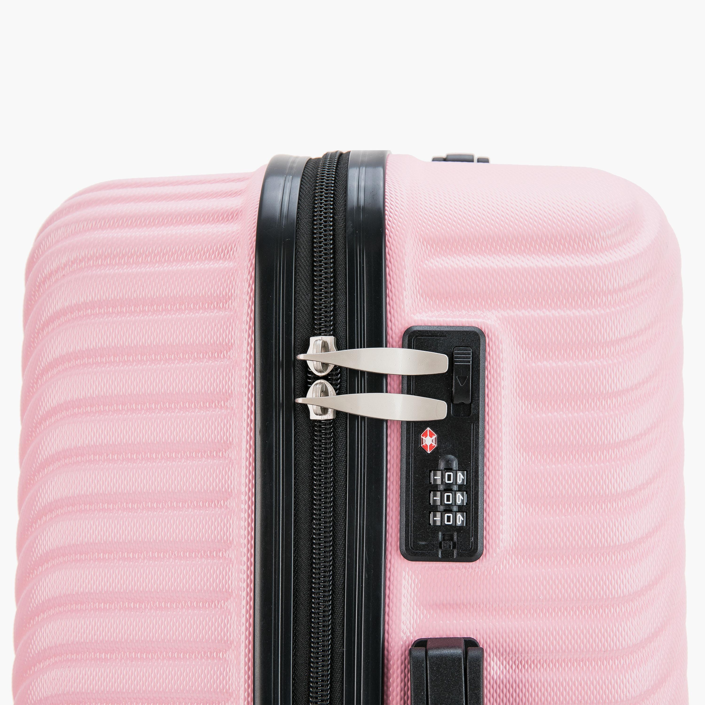 Para John Set of 3 ABS Hard Sided 4-Wheeler Spinner Trolley Bag with Combination Lock-travel-luggagesandbags-luggage-image-11
