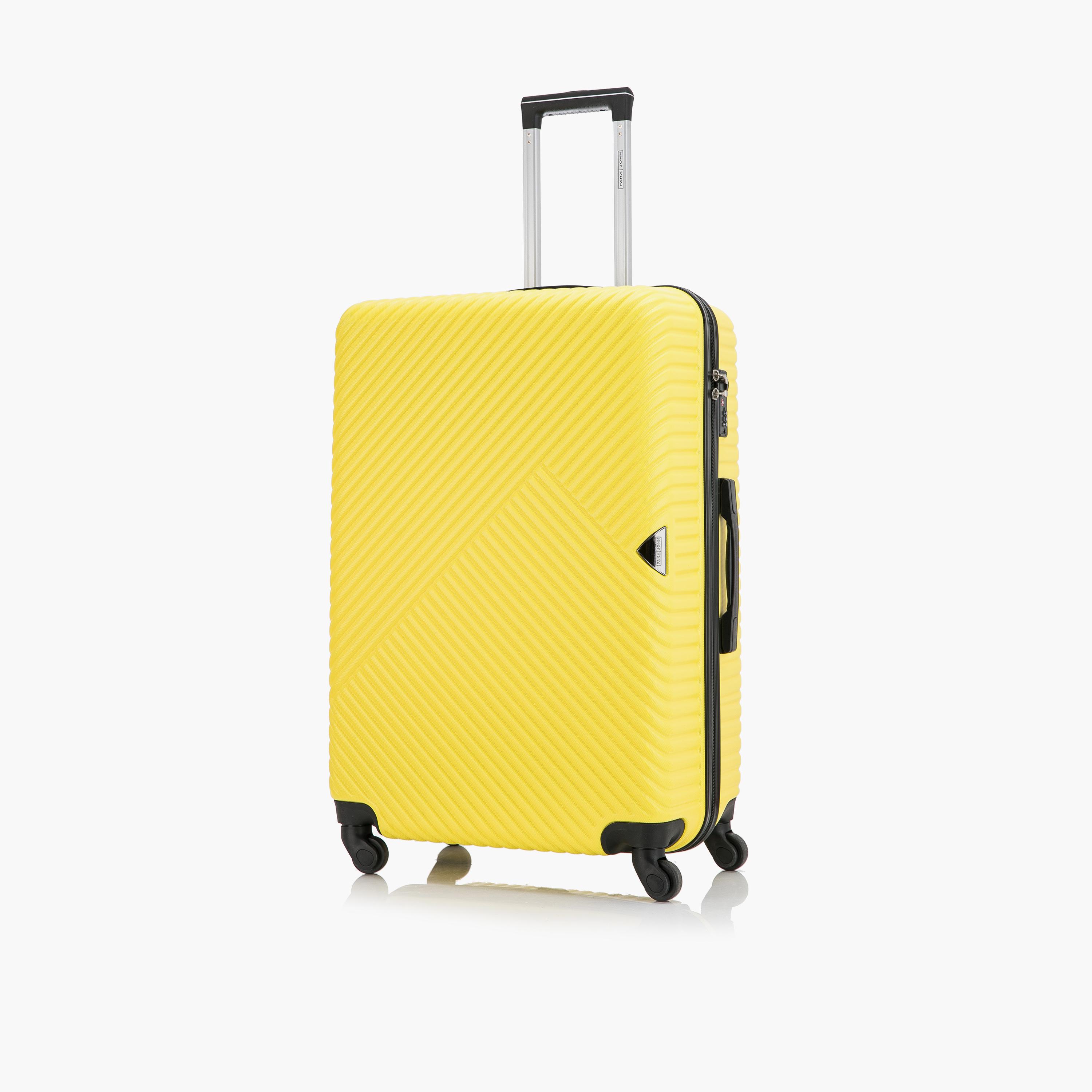 Para John Set of 3 ABS Hard Sided 4-Wheeler Spinner Trolley Bag with Combination Lock-travel-luggagesandbags-luggage-image-16