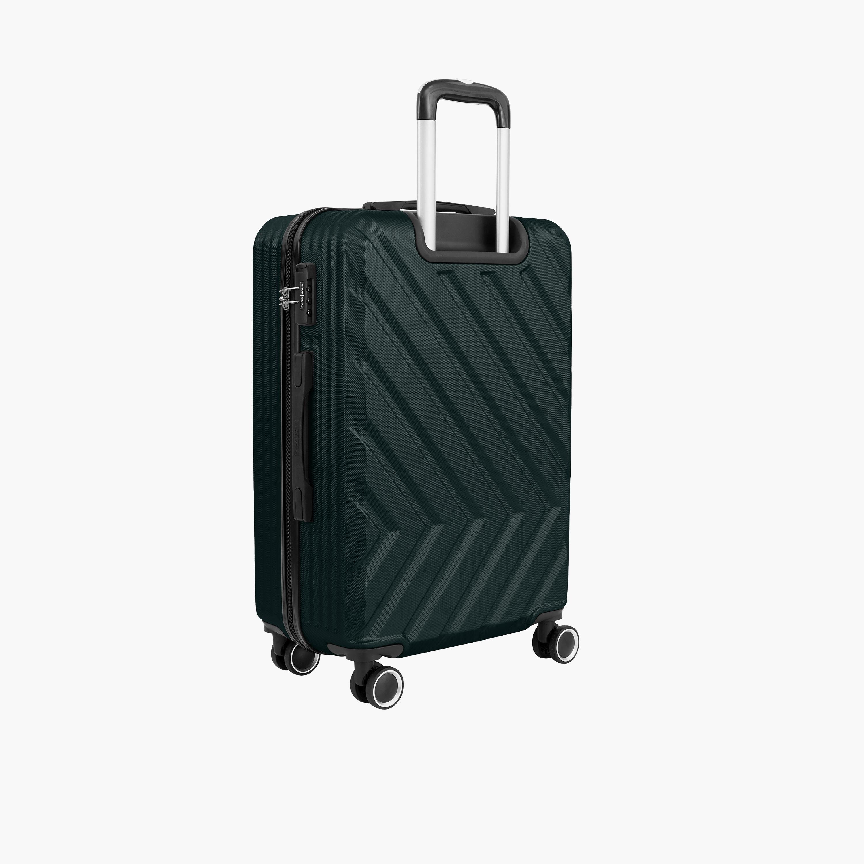 Para John Set of 3 ABS Hard Sided 4-Wheeler Spinner Trolley Bag with Combination Lock-travel-luggagesandbags-luggage-image-5