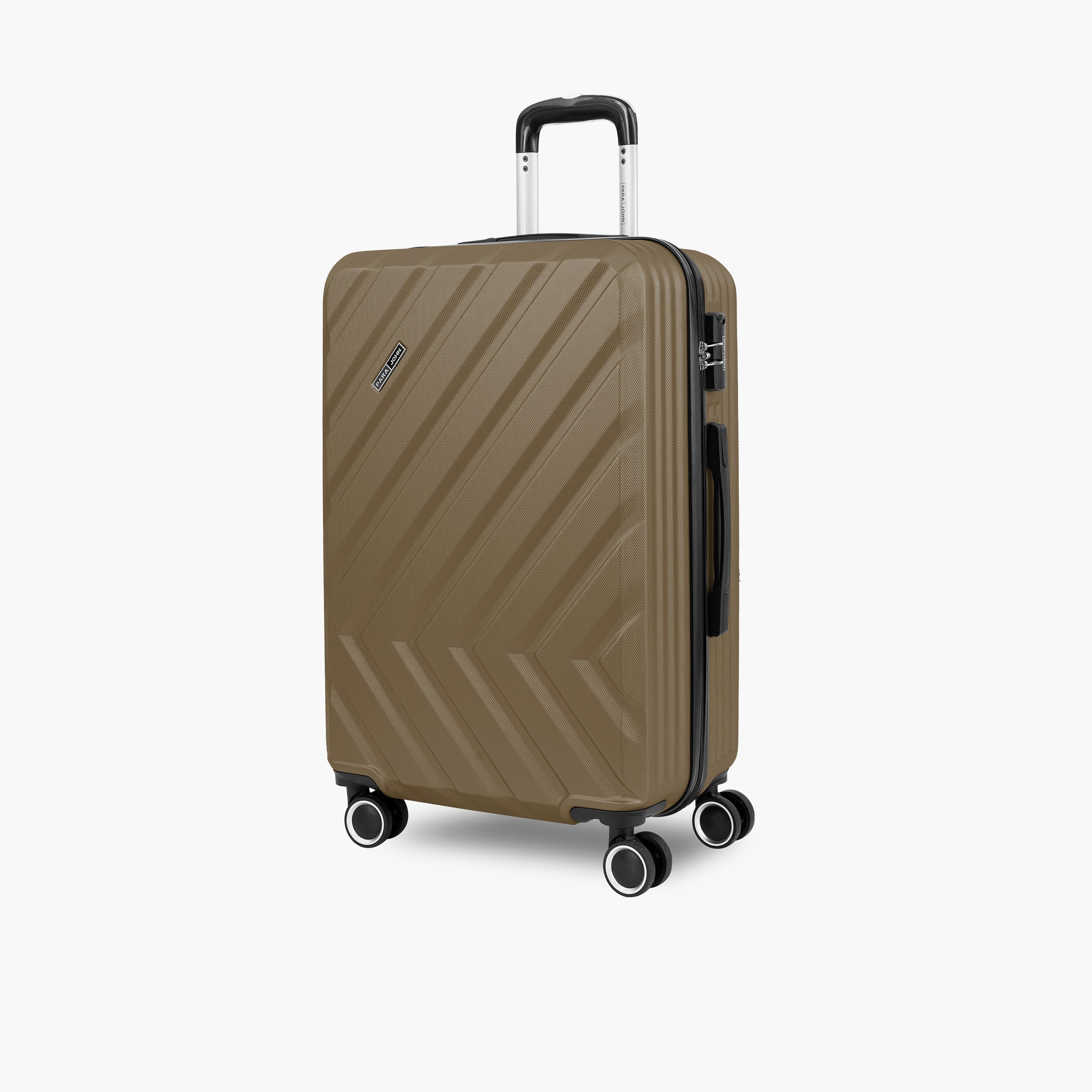 Para John Set of 3 ABS Hard Sided 4-Wheeler Spinner Trolley Bag with Combination Lock-travel-luggagesandbags-luggage-image-2