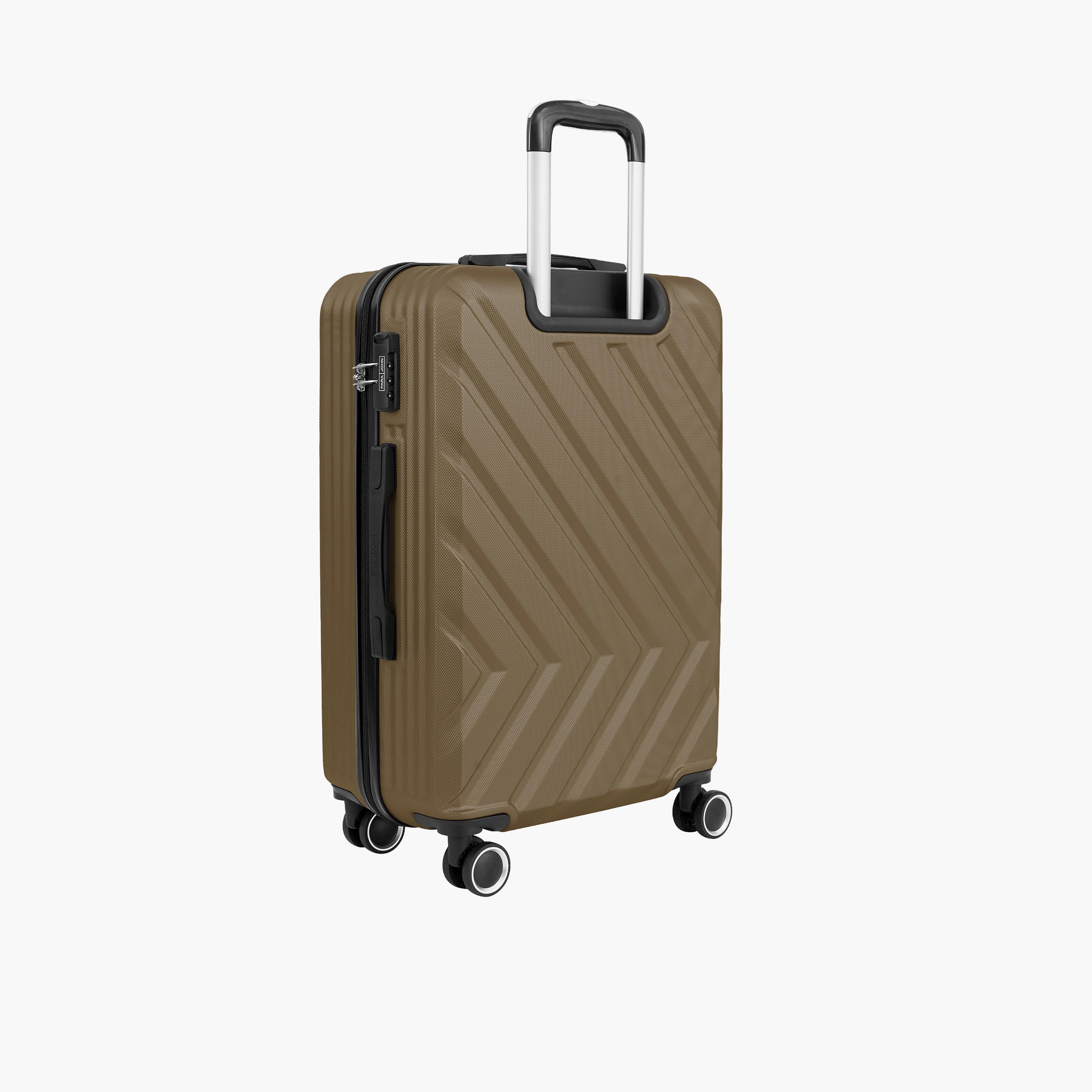 Para John Set of 3 ABS Hard Sided 4-Wheeler Spinner Trolley Bag with Combination Lock-travel-luggagesandbags-luggage-image-5