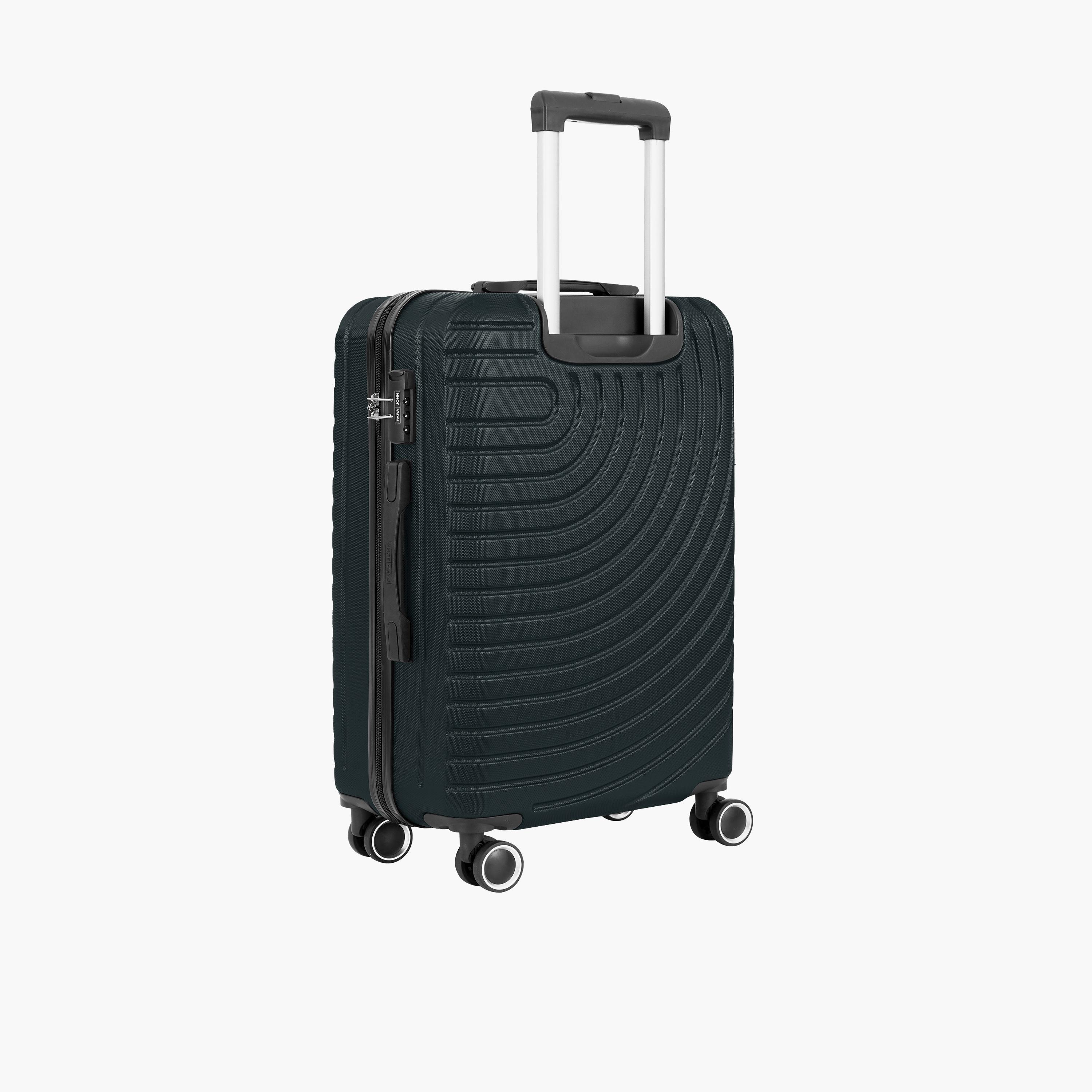 Para John Set of 3 ABS Hard Sided 4-Wheeler Spinner Trolley Bag with Combination Lock-travel-luggagesandbags-luggage-image-5