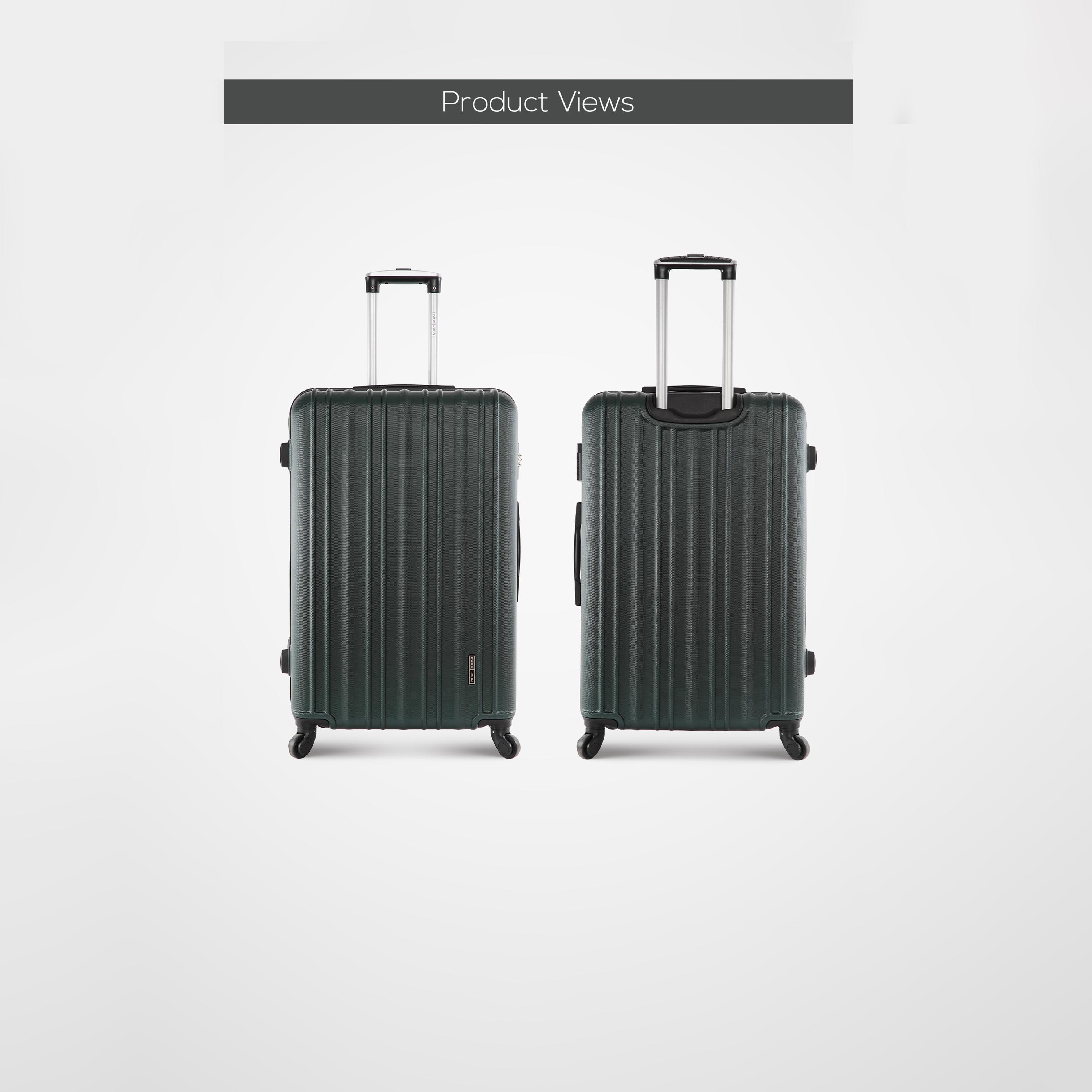 Para John Set of 3 ABS Hard Sided 4-Wheeler Spinner Trolley Bag with Combination Lock-travel-luggagesandbags-luggage-image-2