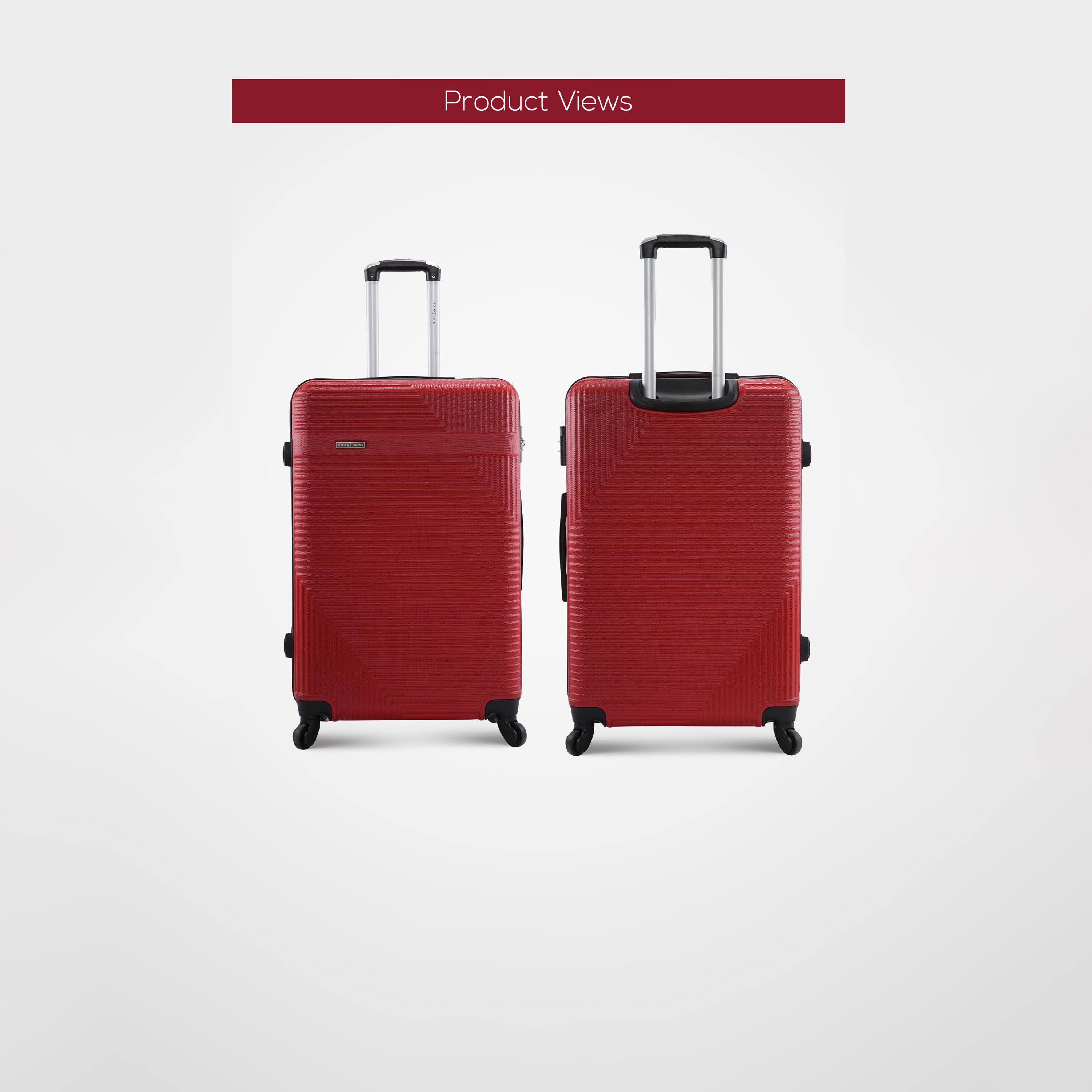 باراجون- طقم 3 شنط بأربع عجلات دوارة من مادة ABS وجوانب صلبة مع قفل مركب-travel-luggagesandbags-luggage-image-20