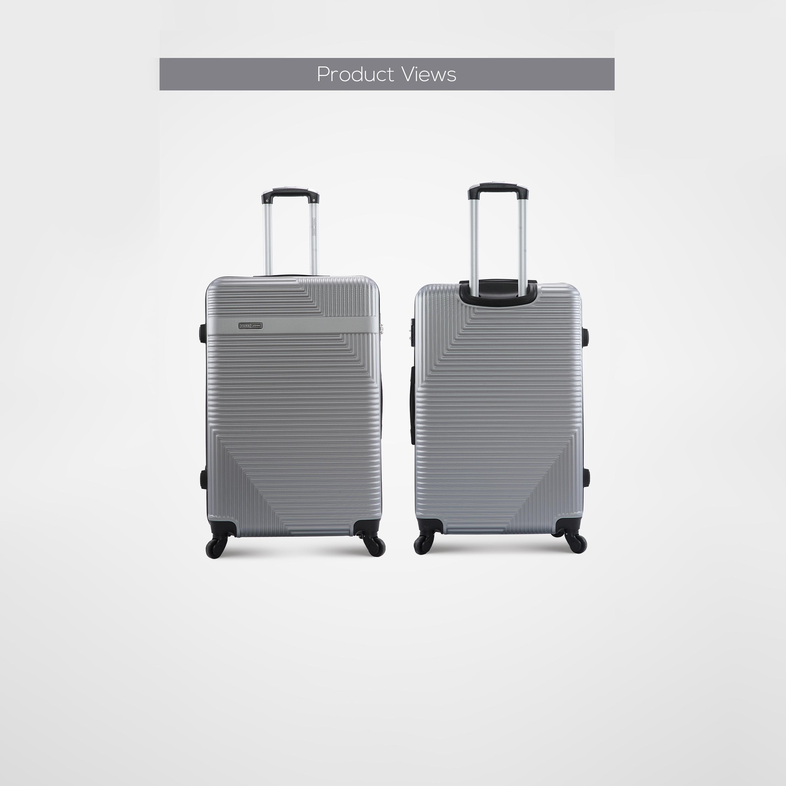 باراجون- طقم 3 شنط بأربع عجلات دوارة من مادة ABS وجوانب صلبة مع قفل مركب-travel-luggagesandbags-luggage-image-26