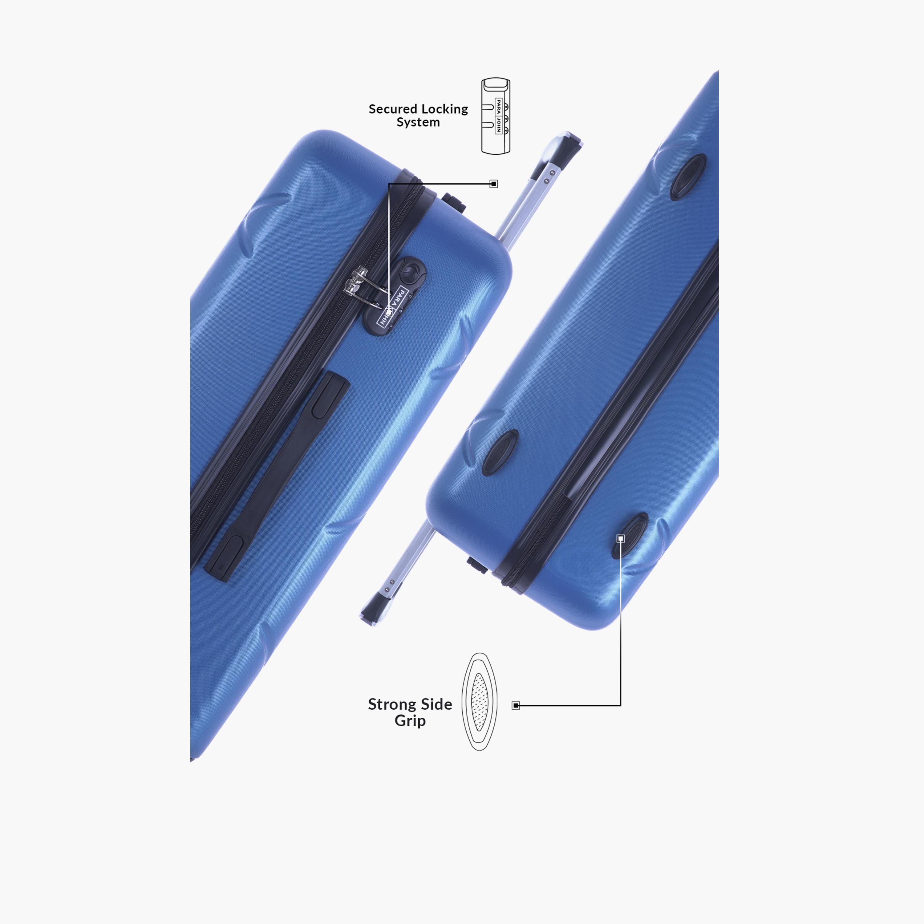 Para John Set of 3 ABS Hard Sided 4-Wheeler Spinner Trolley Bag with Combination Lock-travel-luggagesandbags-luggage-image-22