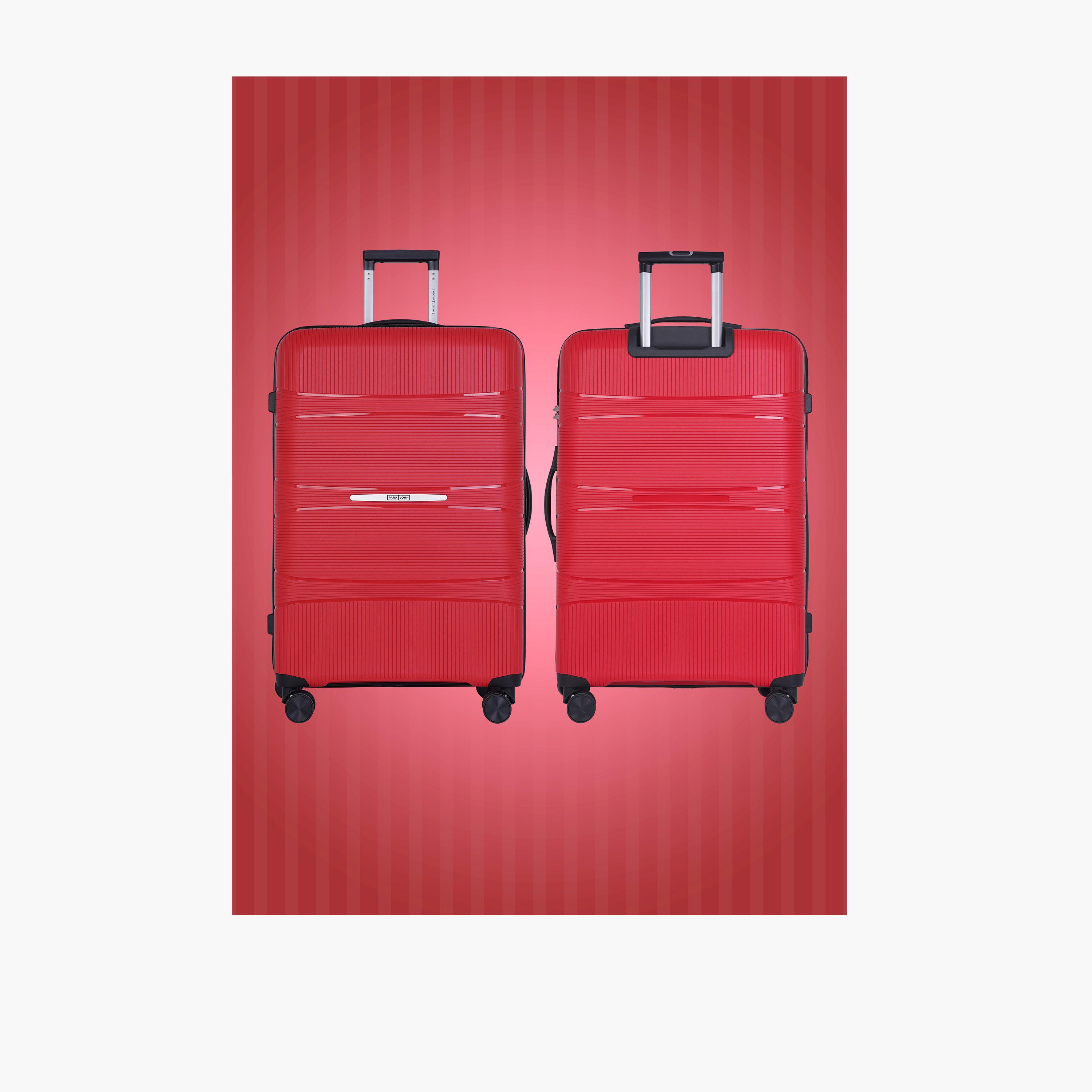 باراجون- طقم 3 شنط بولي بروبيلين بأربع عجلات دوارة وجوانب صلبة مع قفل مركب-travel-luggagesandbags-luggage-image-20