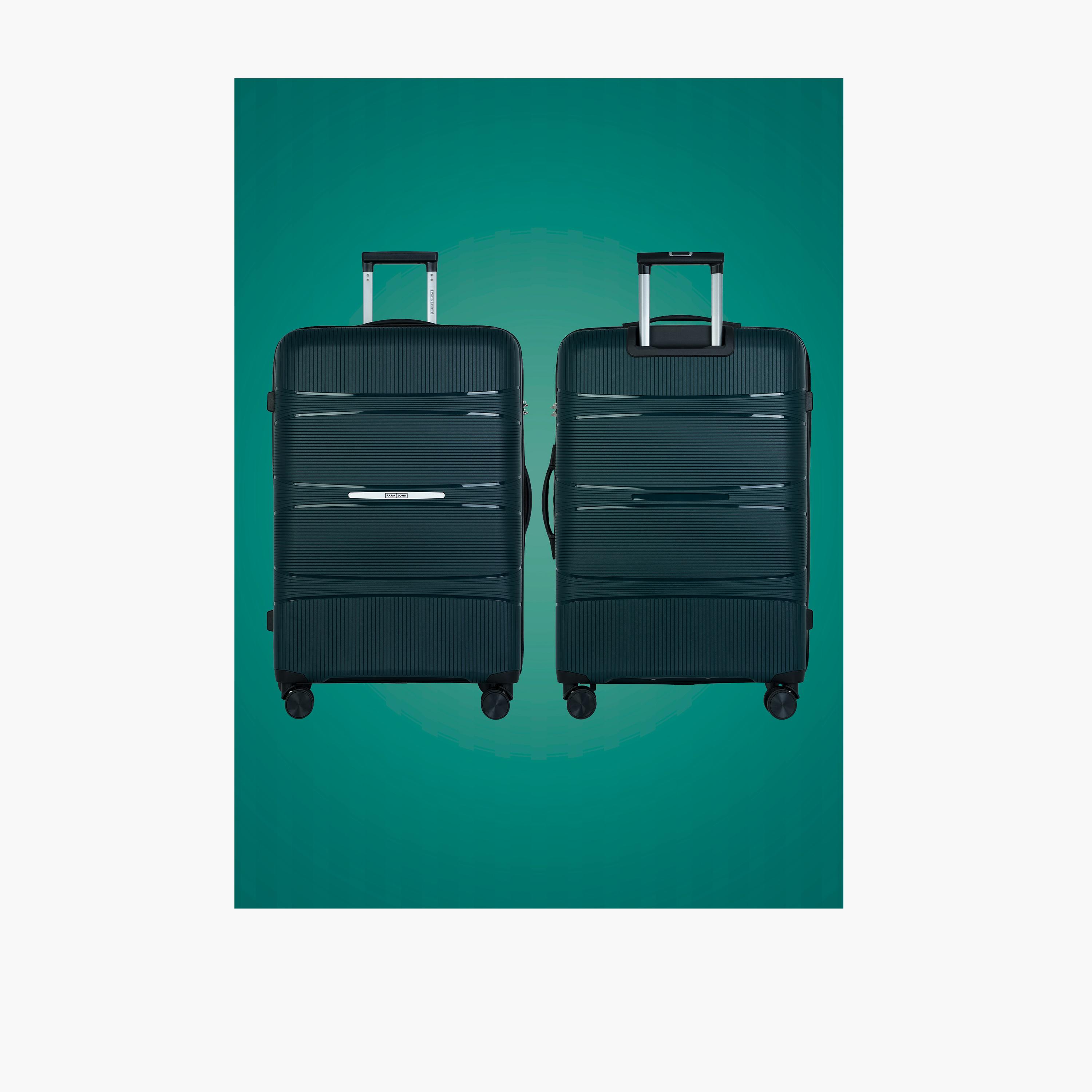 باراجون- طقم 3 شنط بولي بروبيلين بأربع عجلات دوارة وجوانب صلبة مع قفل مركب-travel-luggagesandbags-luggage-image-27