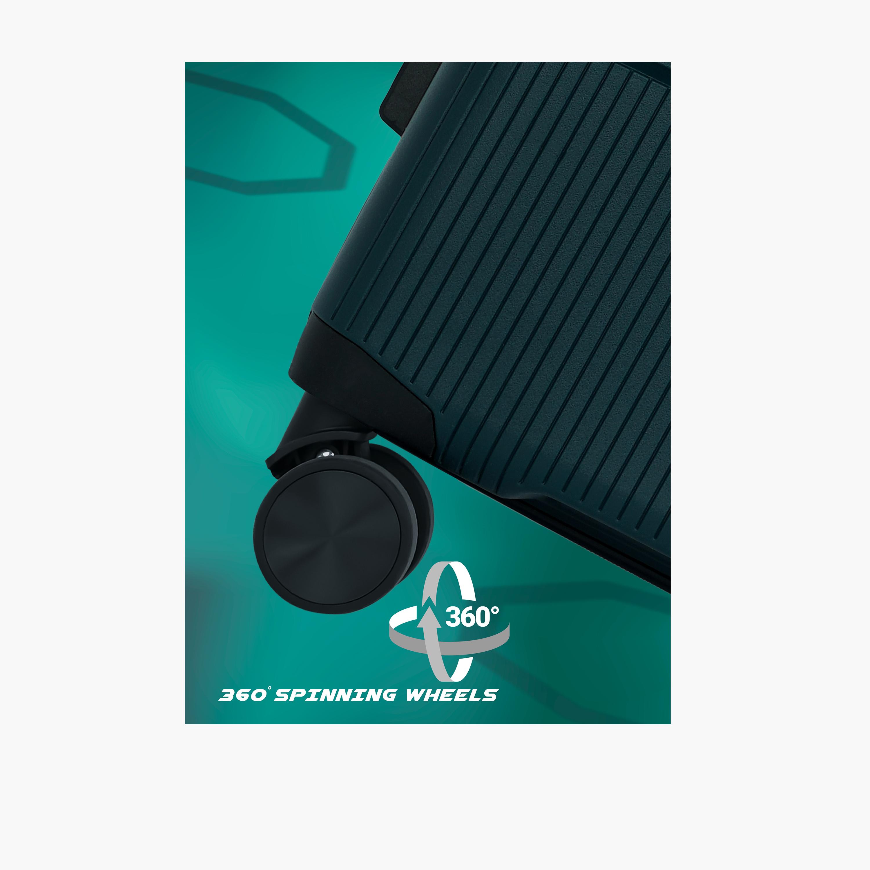 باراجون- طقم 3 شنط بولي بروبيلين بأربع عجلات دوارة وجوانب صلبة مع قفل مركب-travel-luggagesandbags-luggage-image-29