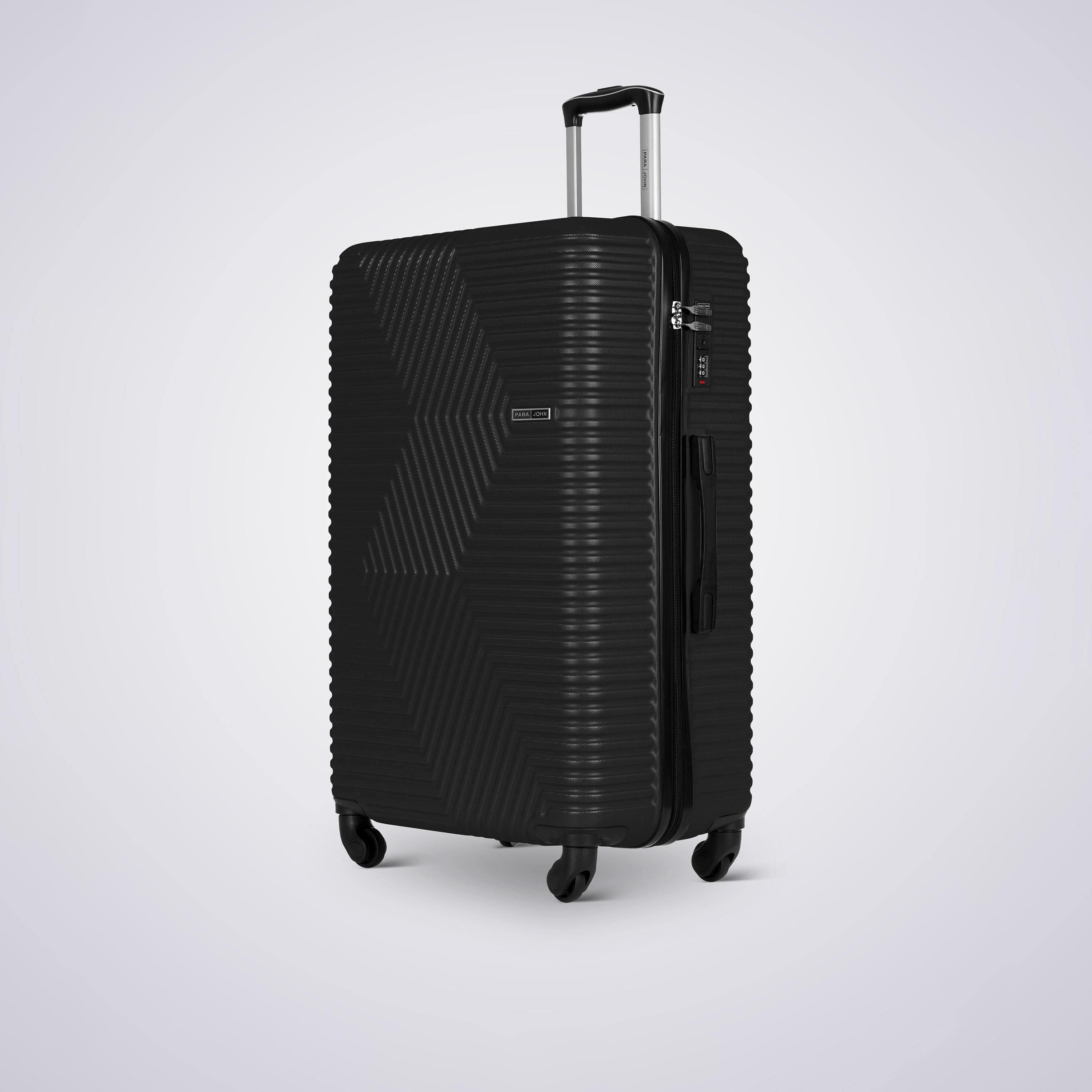 Para John Set of 3 ABS Hard Sided 4-Wheeler Spinner Trolley Bag with Combination Lock-travel-luggagesandbags-luggage-image-2