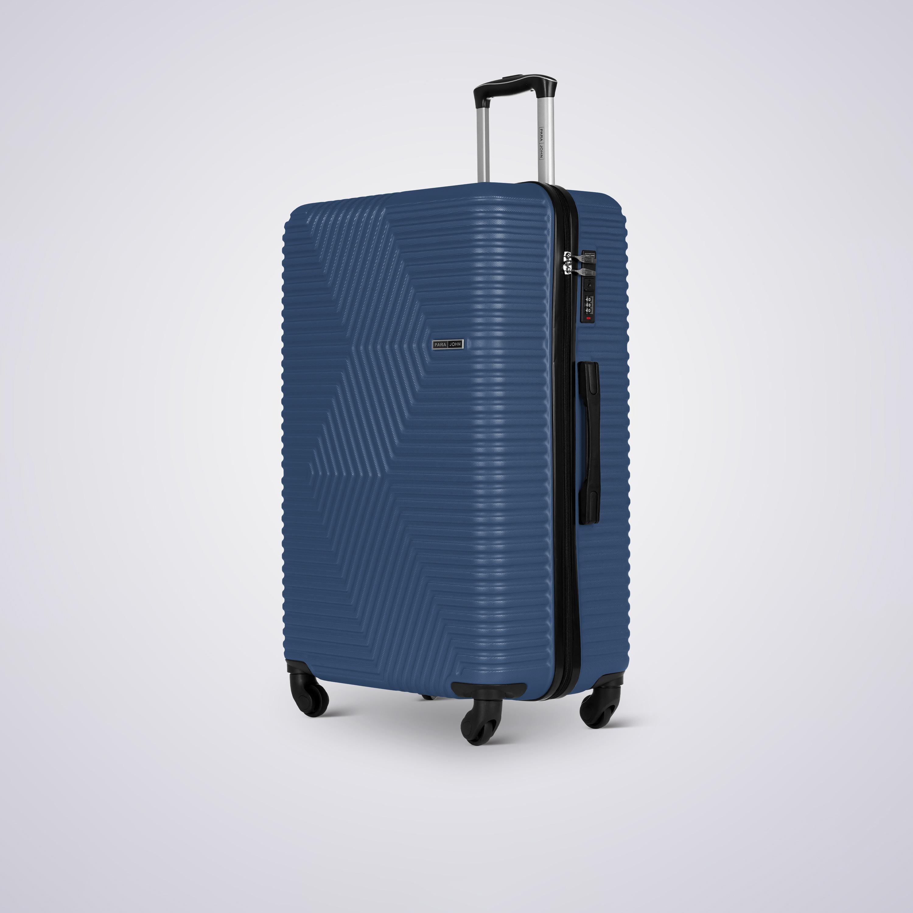 Para John Set of 3 ABS Hard Sided 4-Wheeler Spinner Trolley Bag with Combination Lock-travel-luggagesandbags-luggage-image-7