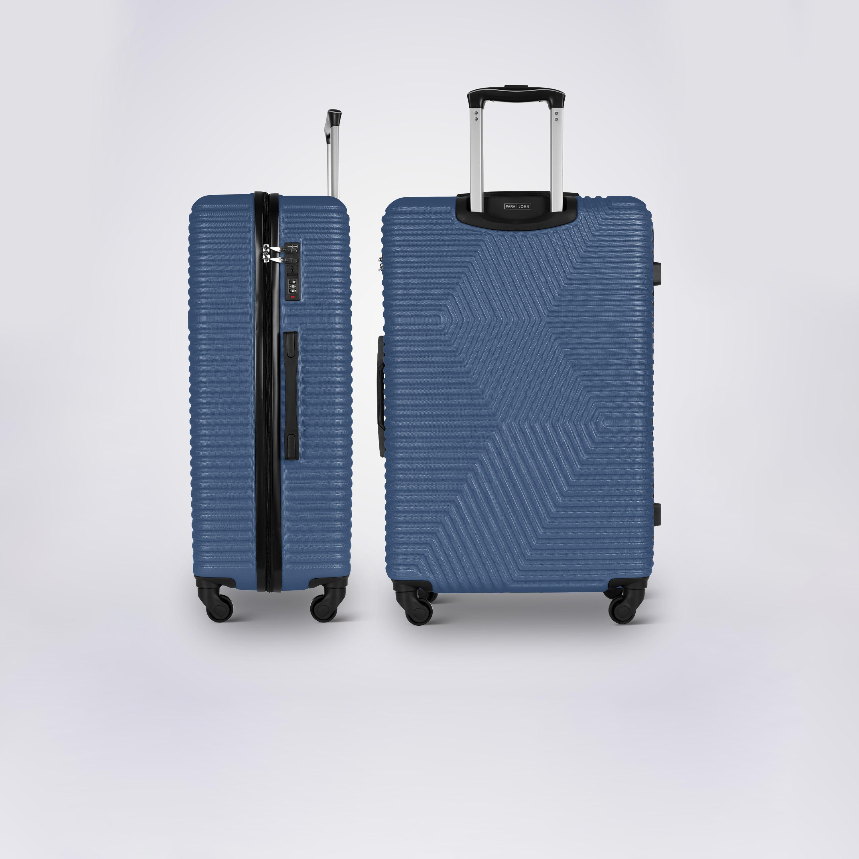 Para John Set of 3 ABS Hard Sided 4-Wheeler Spinner Trolley Bag with Combination Lock-travel-luggagesandbags-luggage-image-8