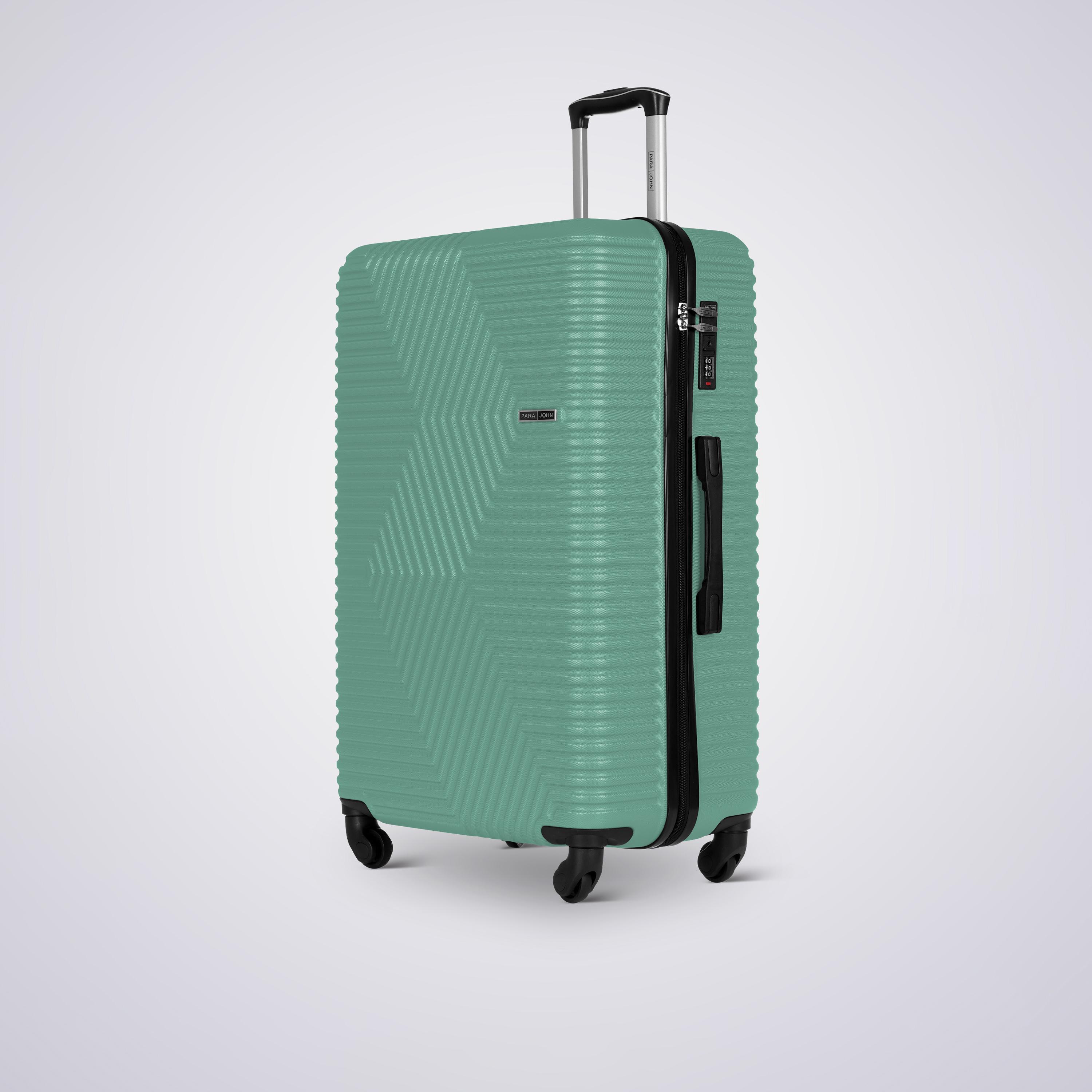 Para John Set of 3 ABS Hard Sided 4-Wheeler Spinner Trolley Bag with Combination Lock-travel-luggagesandbags-luggage-image-12