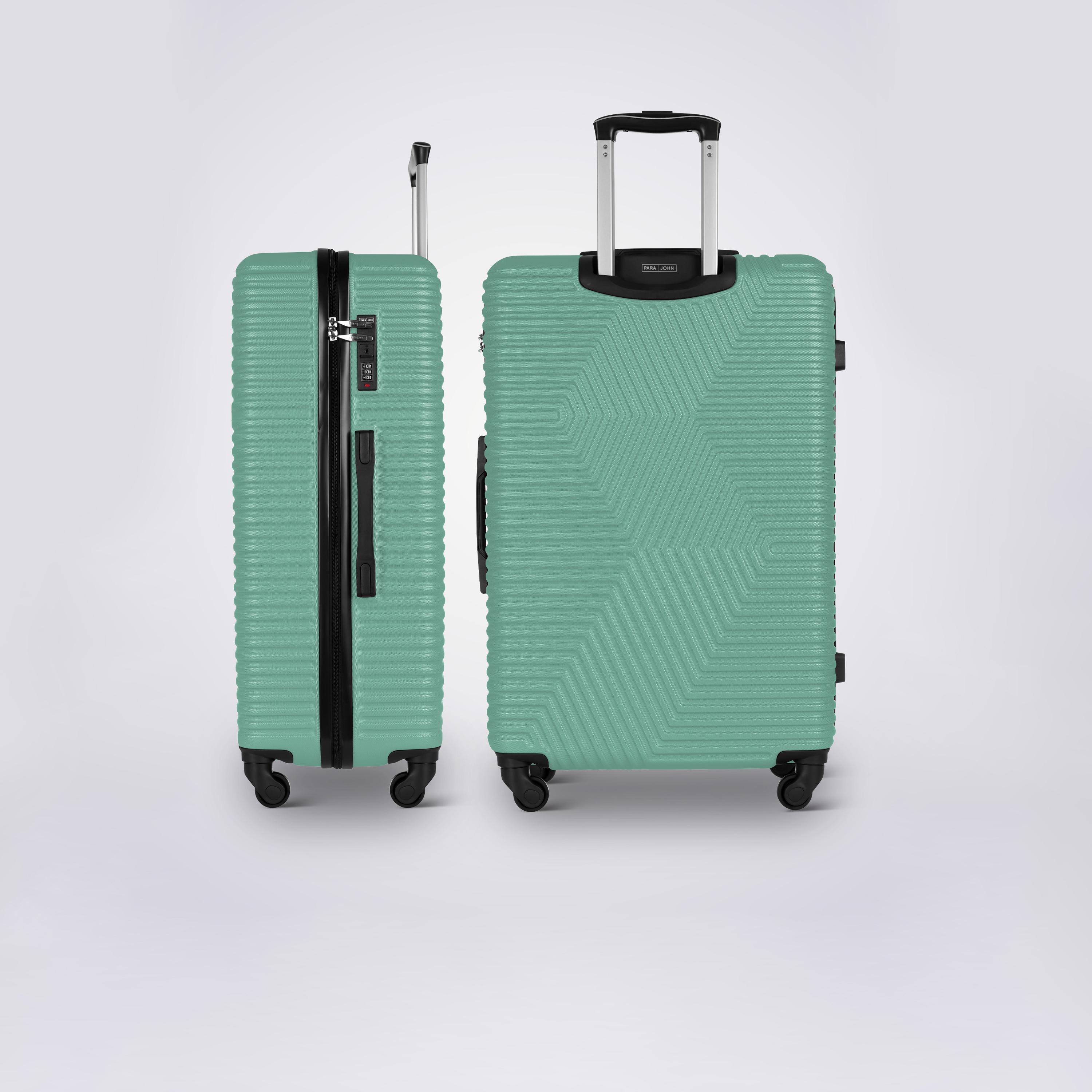Para John Set of 3 ABS Hard Sided 4-Wheeler Spinner Trolley Bag with Combination Lock-travel-luggagesandbags-luggage-image-13