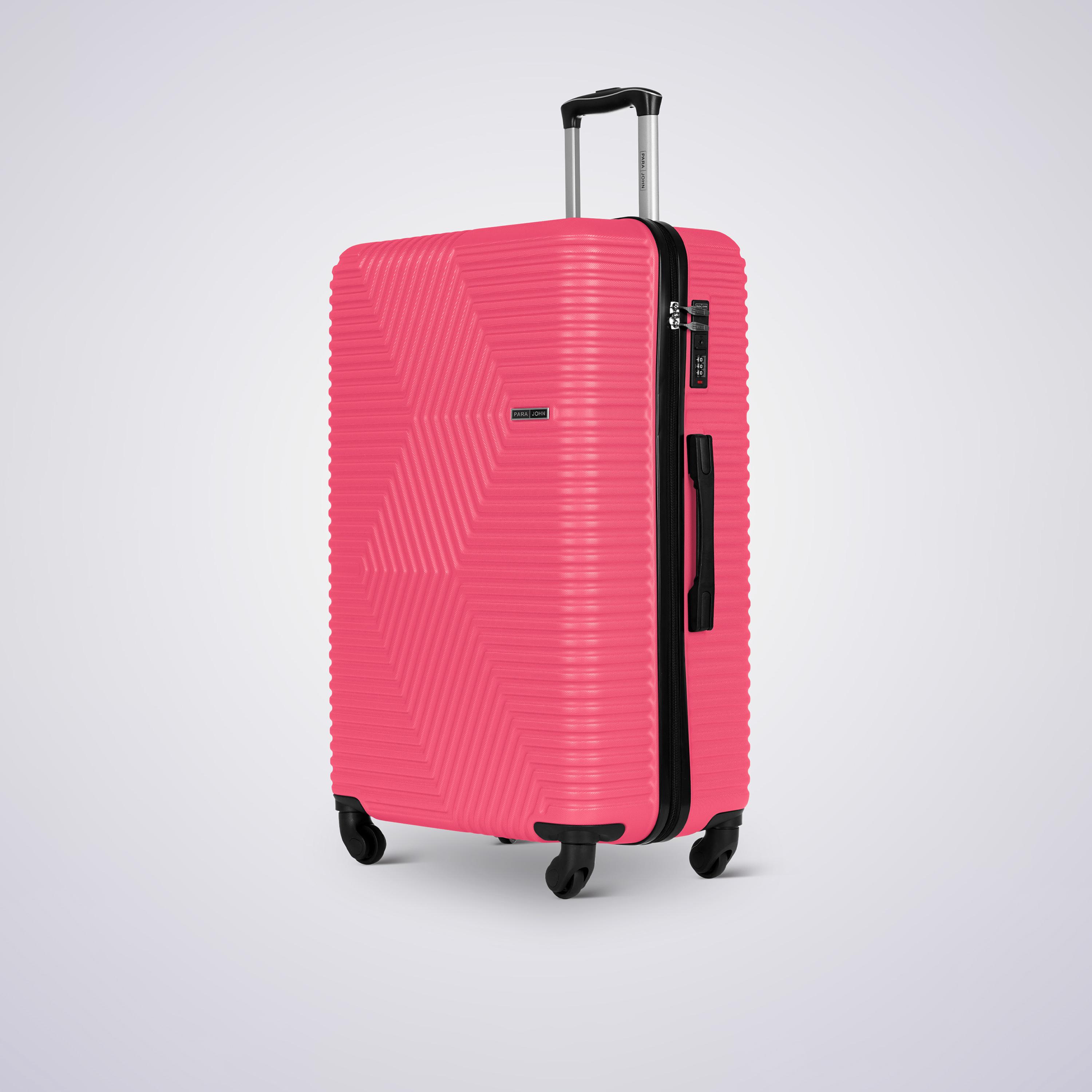 Para John Set of 3 ABS Hard Sided 4-Wheeler Spinner Trolley Bag with Combination Lock-travel-luggagesandbags-luggage-image-17